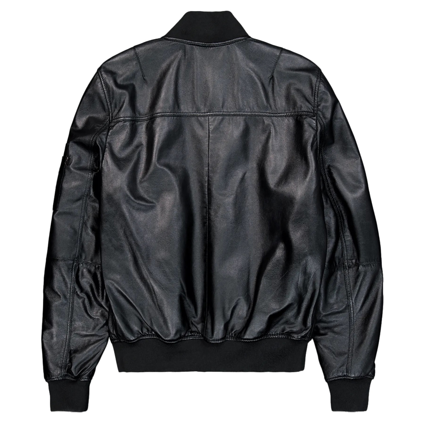 Куртка Alpha Industries MA-1 Leather Bomber - Black