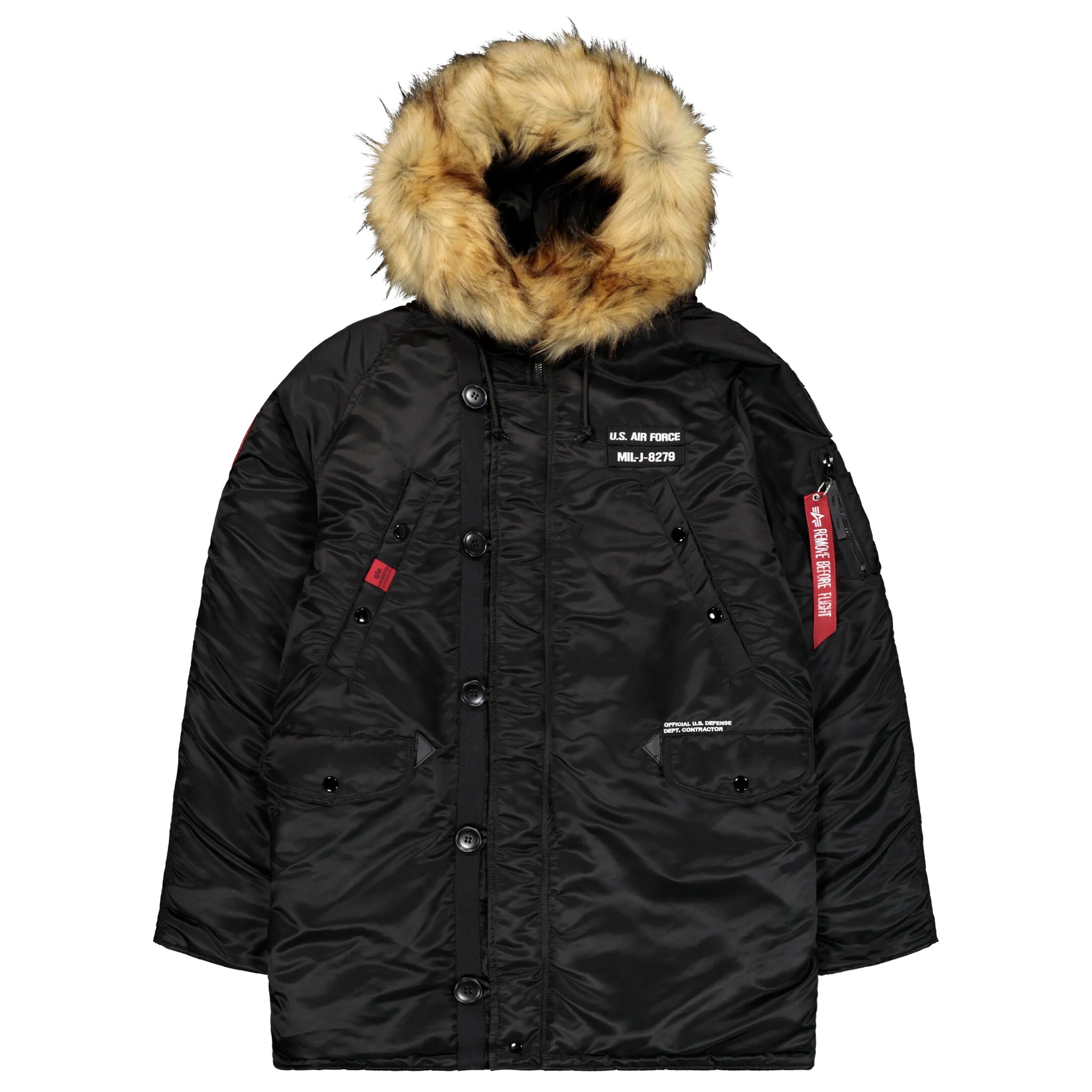 Kurtka Alpha Industries N3B Airborne - Black