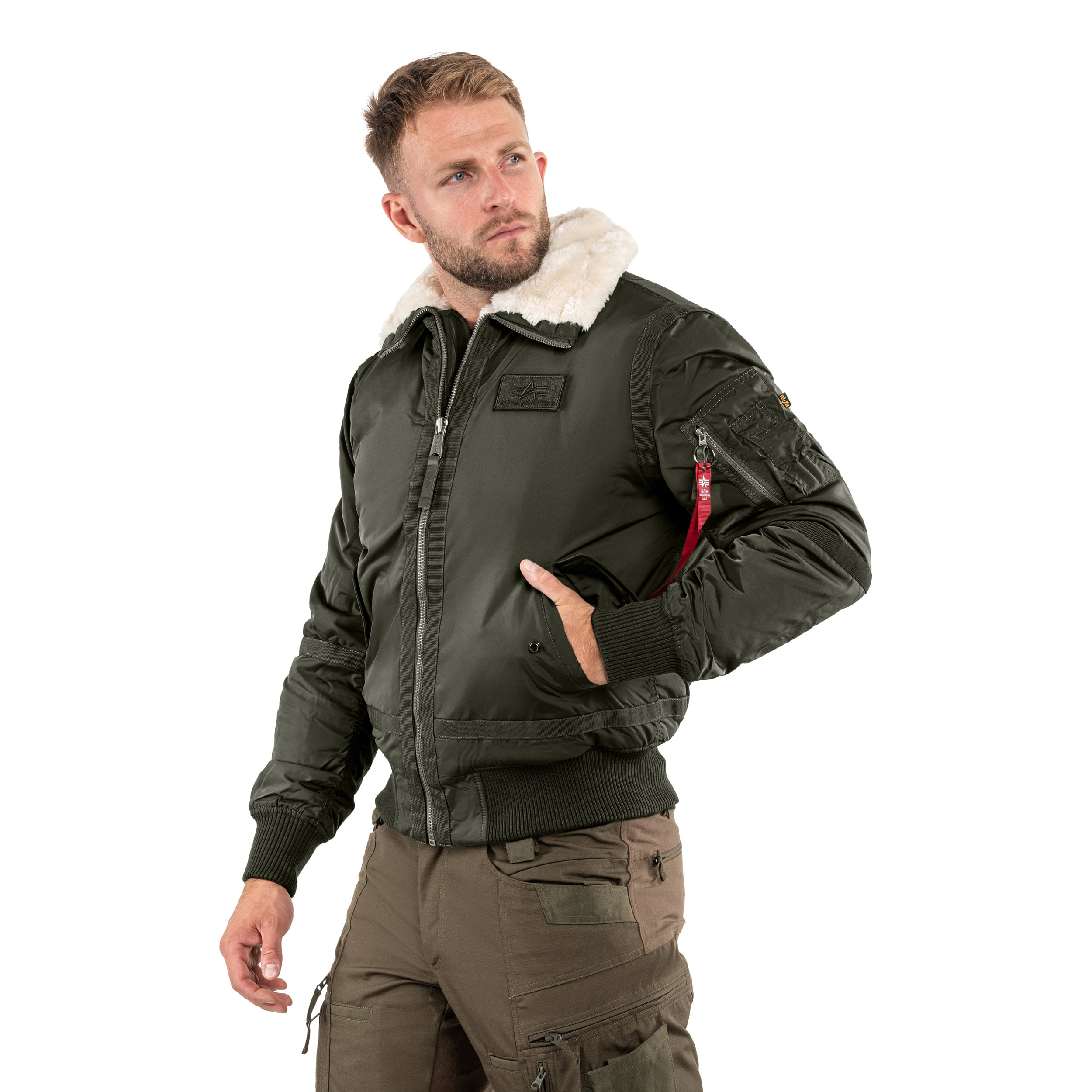 Kurtka Alpha Industries B15-3 TT - Black Olive