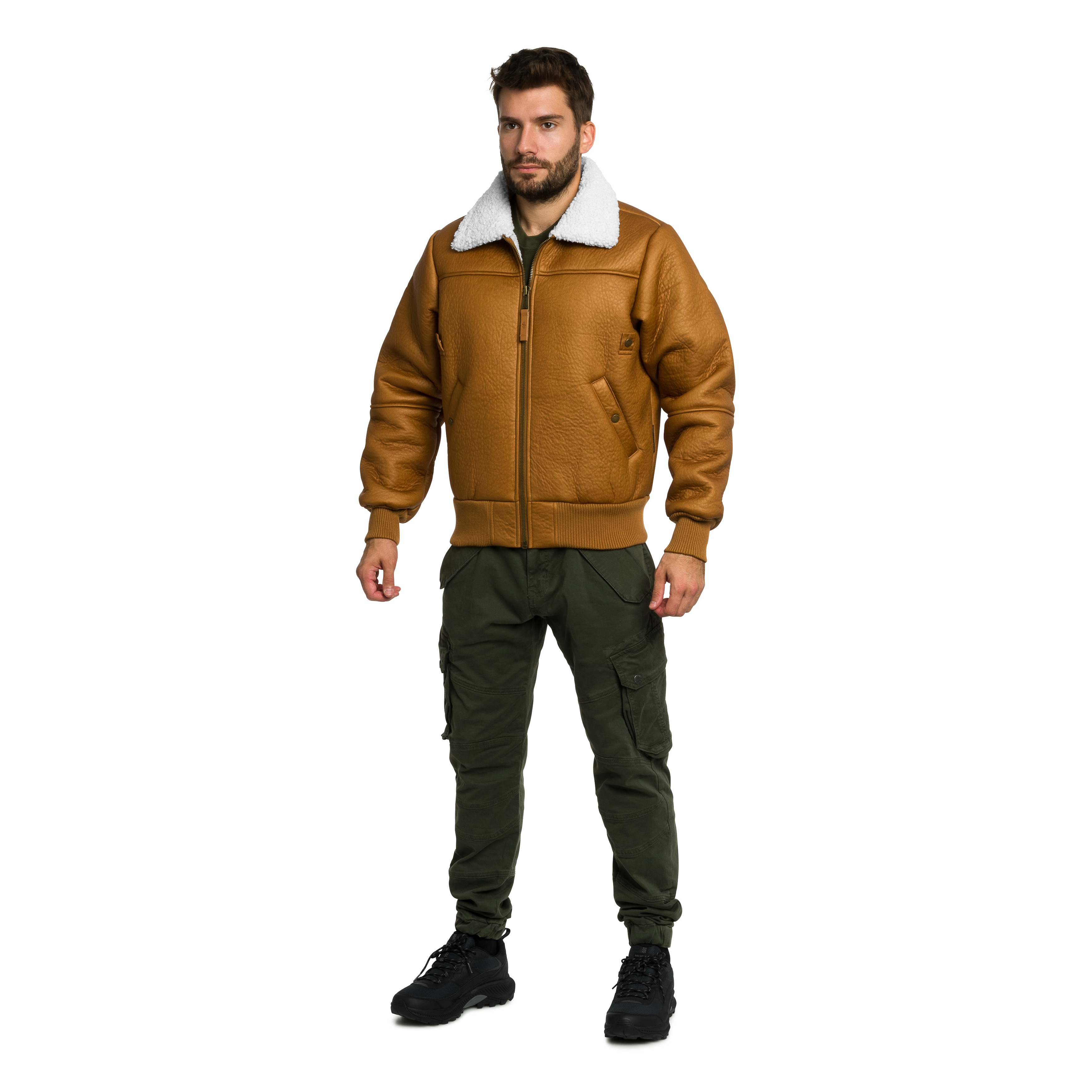 Kurtka Alpha Industries B15 Modified - Camel