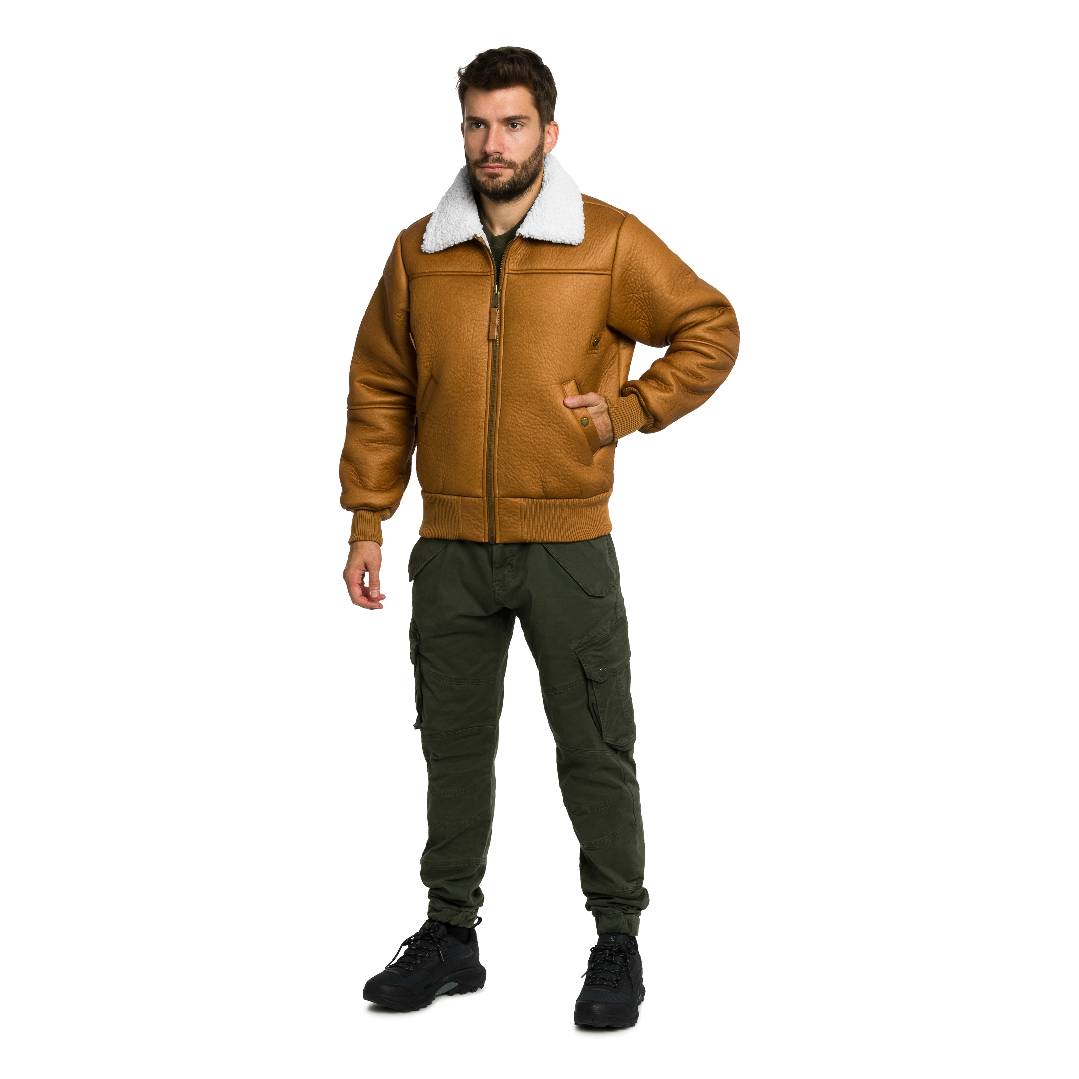 Kurtka Alpha Industries B15 Modified - Camel