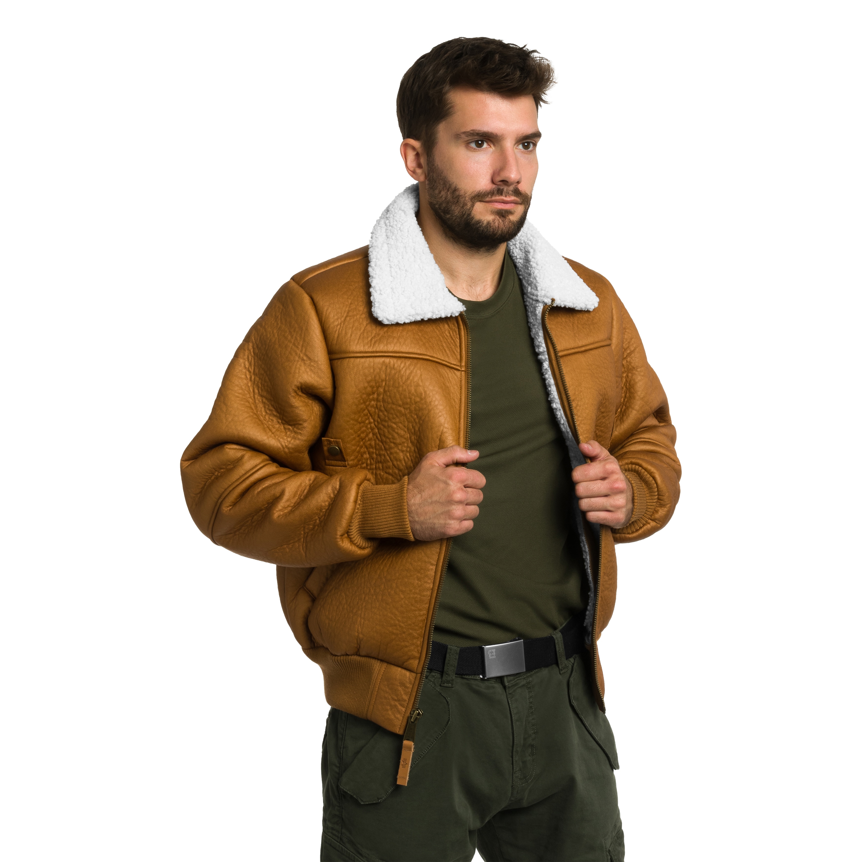 Kurtka Alpha Industries B15 Modified - Camel