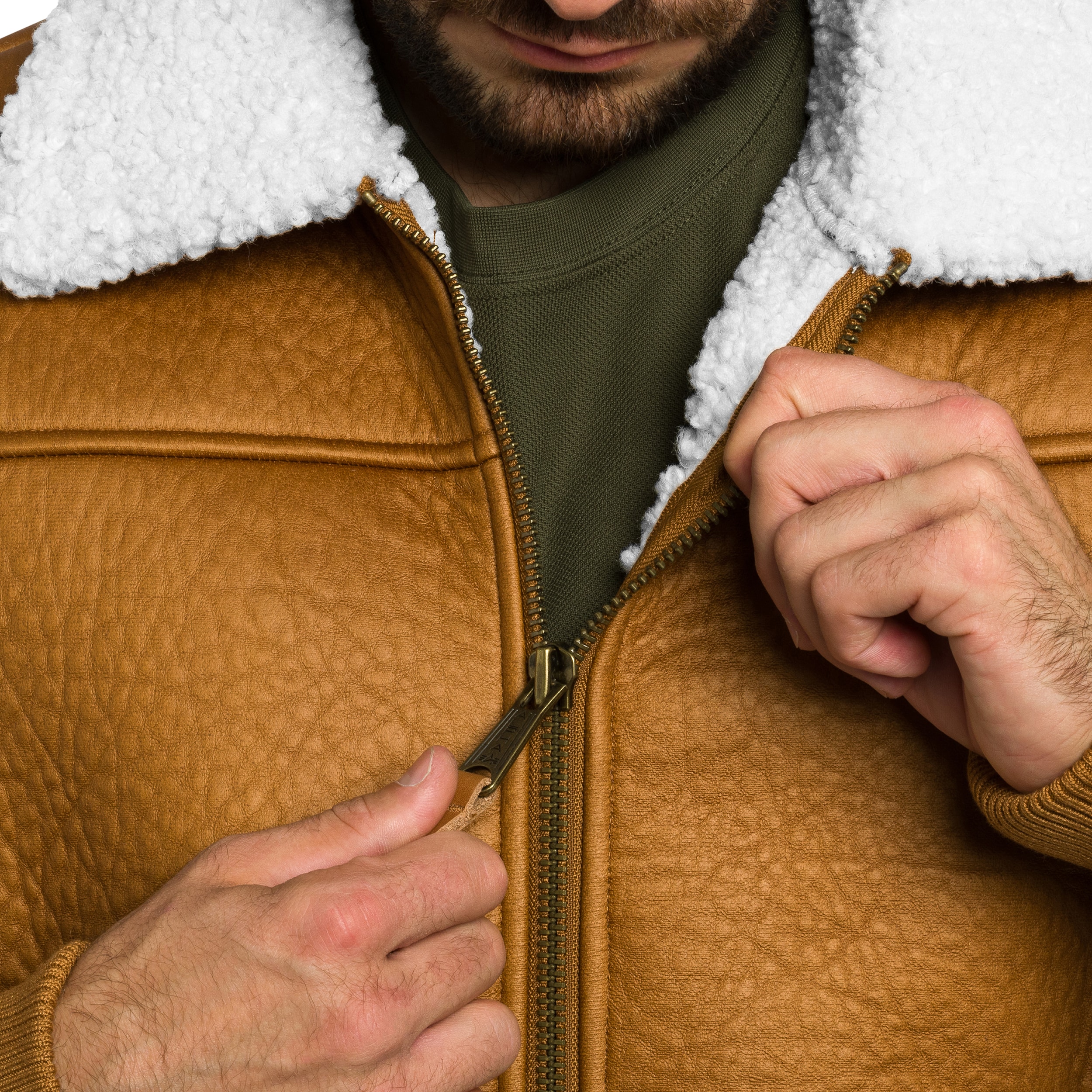 Kurtka Alpha Industries B15 Modified - Camel