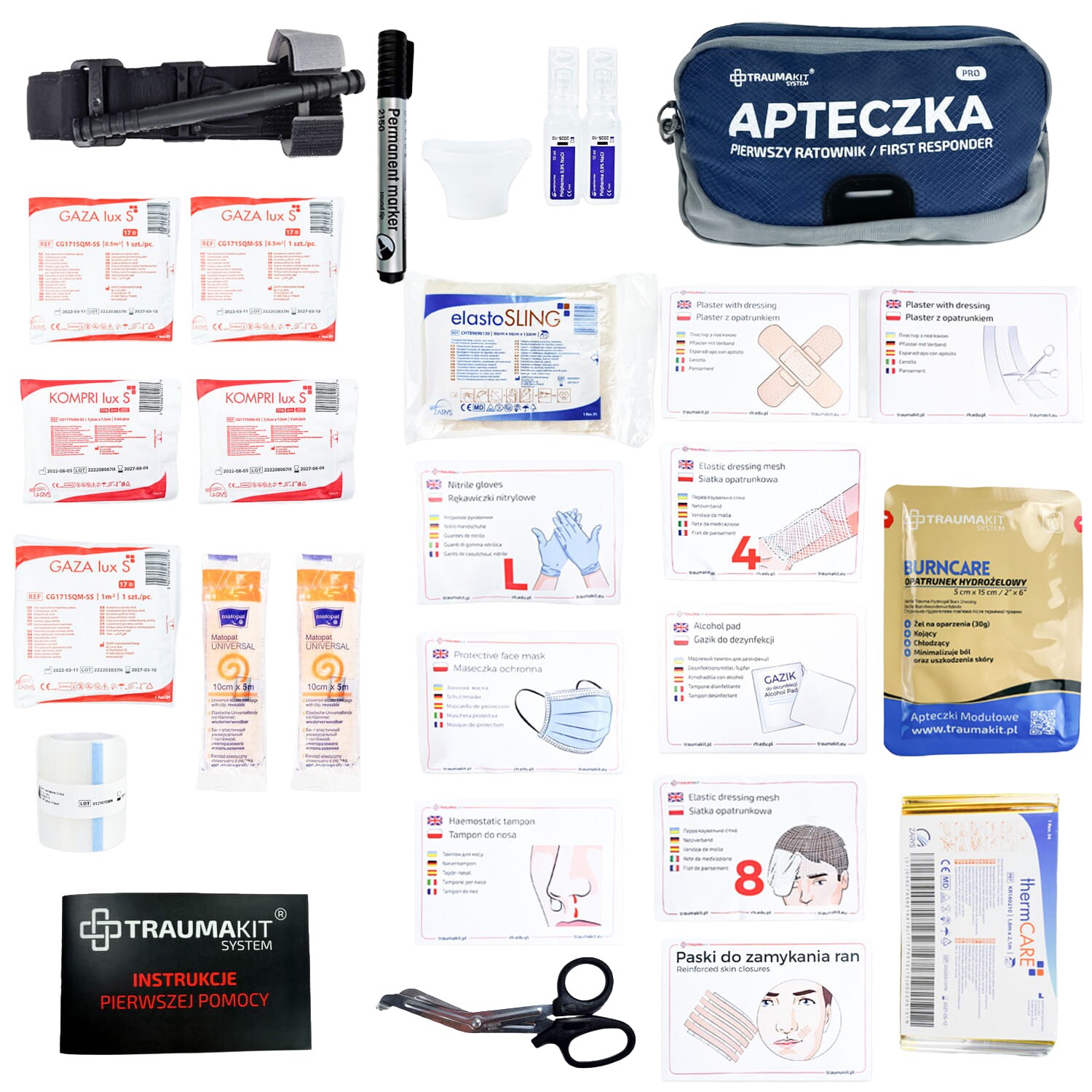 Аптечка PRO AedMax Перший Рятувальник Trauma Kit