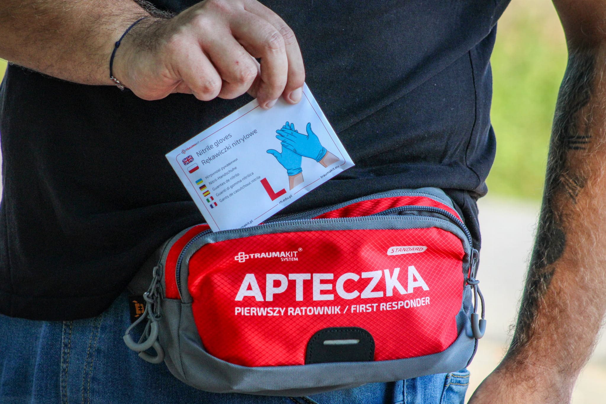 Apteczka STANDARD AedMax Pierwszy Ratownik Trauma Kit