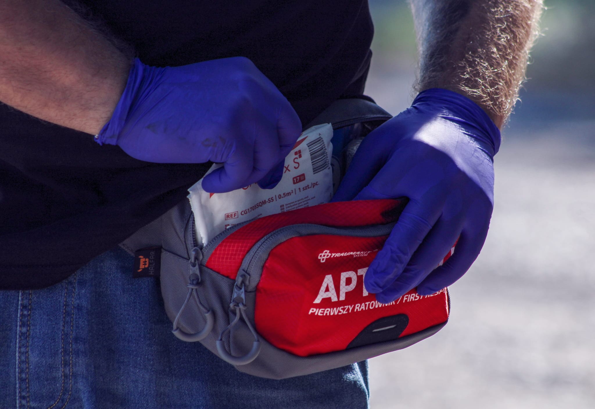 Apteczka STANDARD AedMax Pierwszy Ratownik Trauma Kit