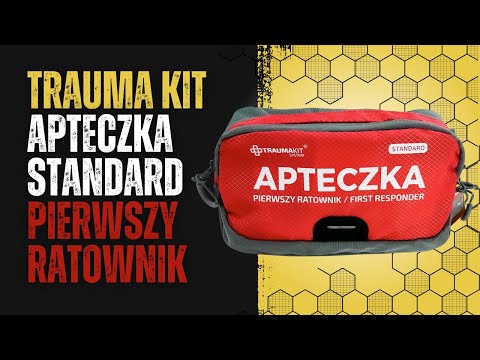 Apteczka STANDARD AedMax Pierwszy Ratownik Trauma Kit