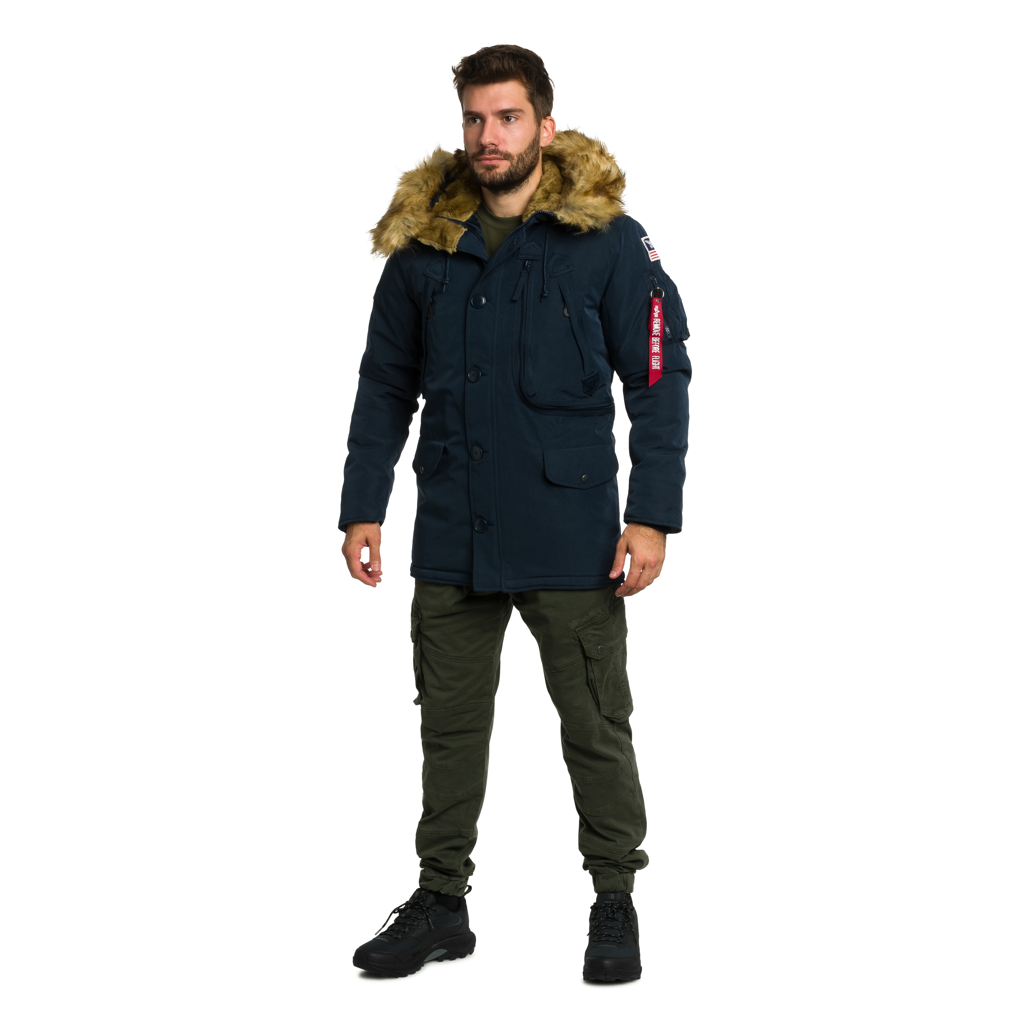 Kurtka Alpha Industries Polar Jacket - Replica Blue
