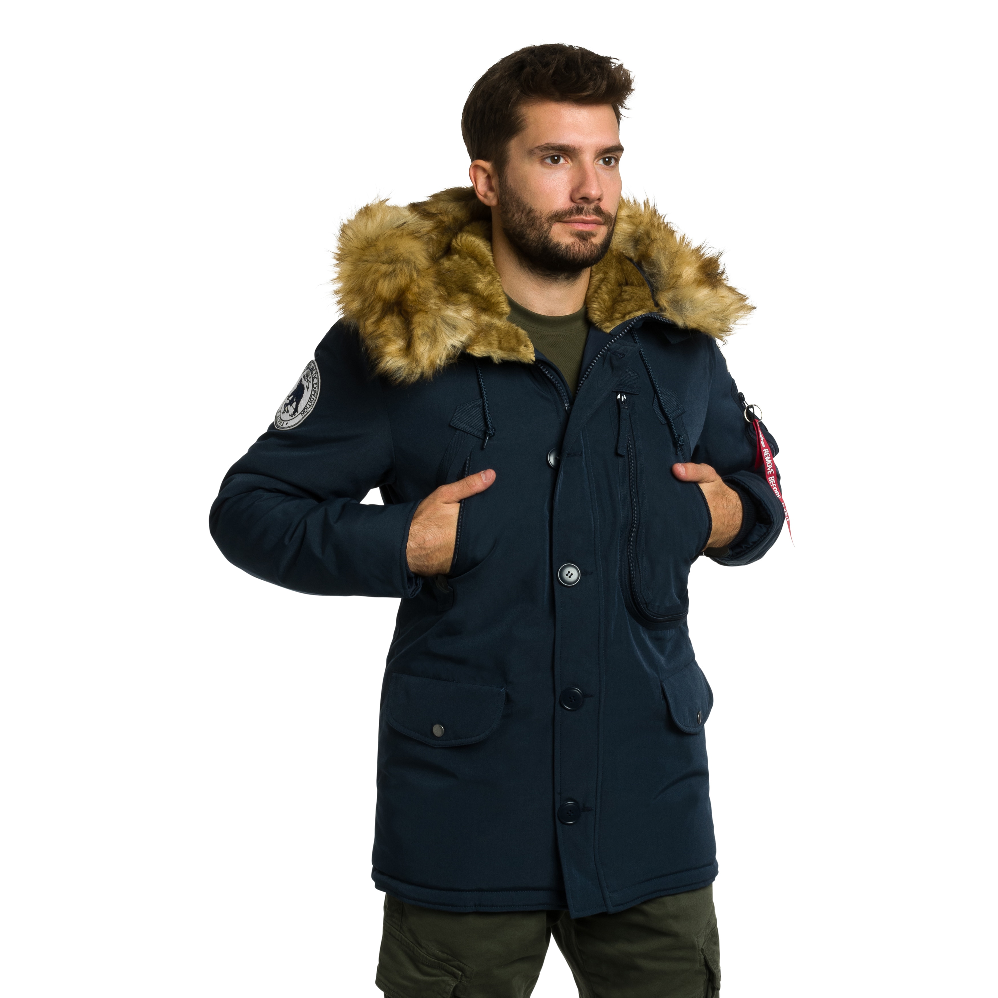 Kurtka Alpha Industries Polar Jacket - Replica Blue