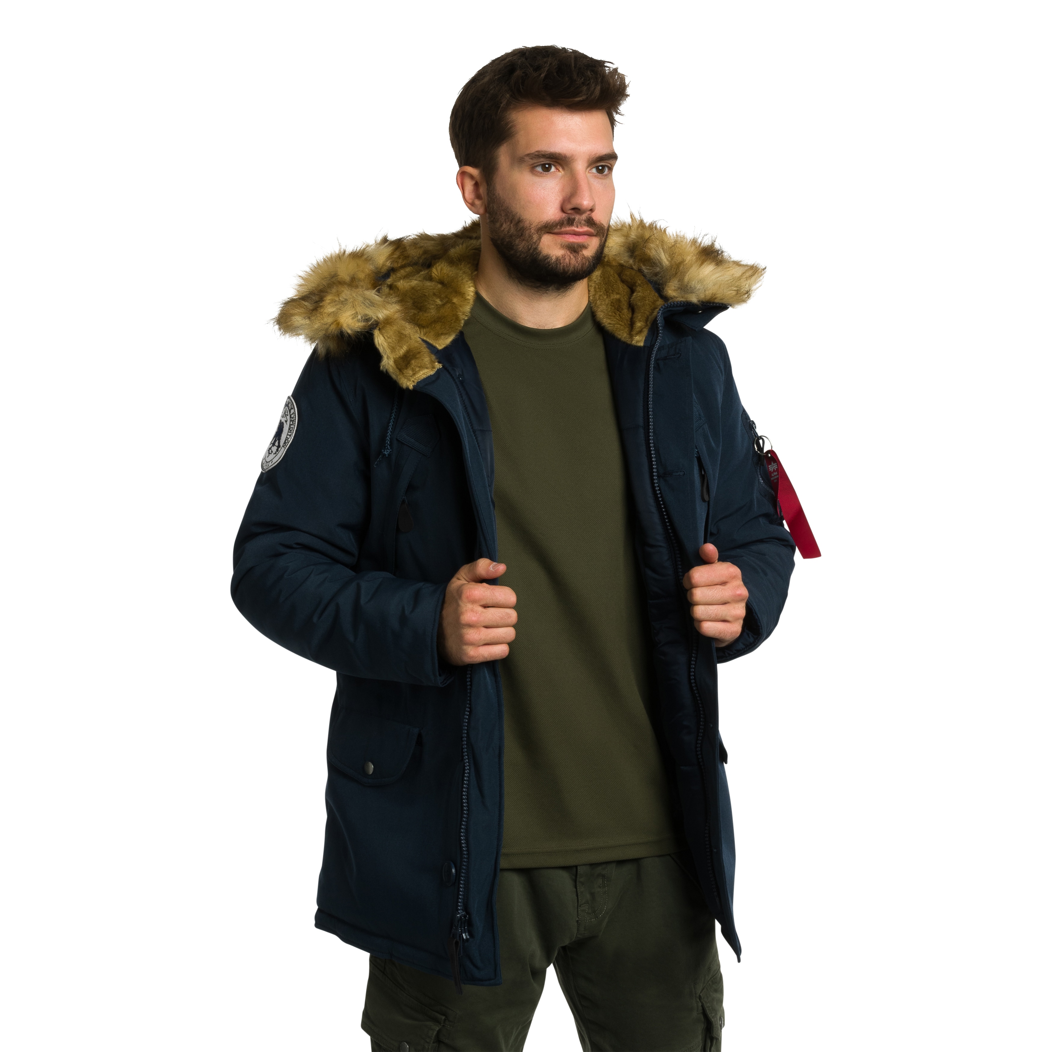 Kurtka Alpha Industries Polar Jacket - Replica Blue