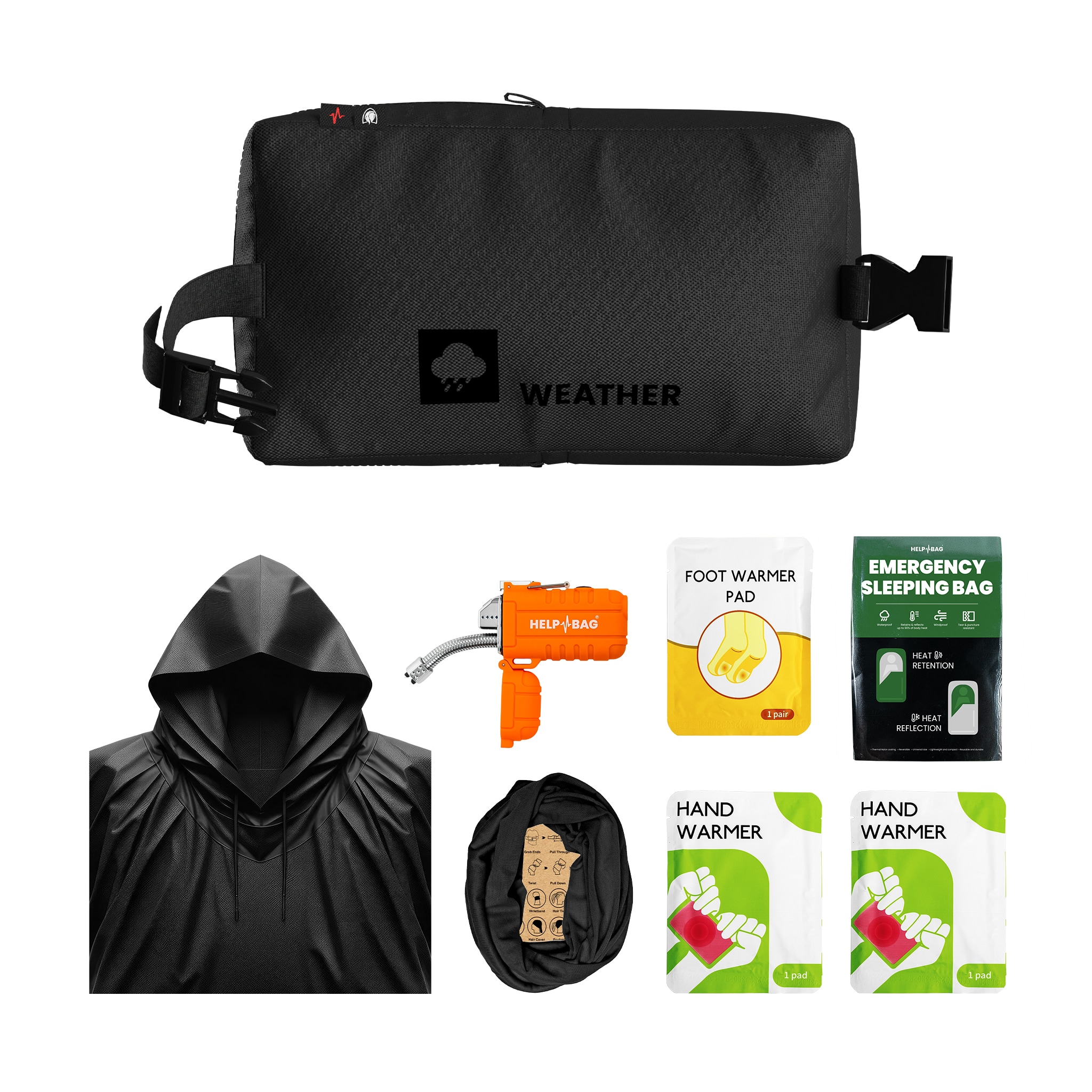 Zestaw awaryjny Help Bag Max Pro 5.0 - Black