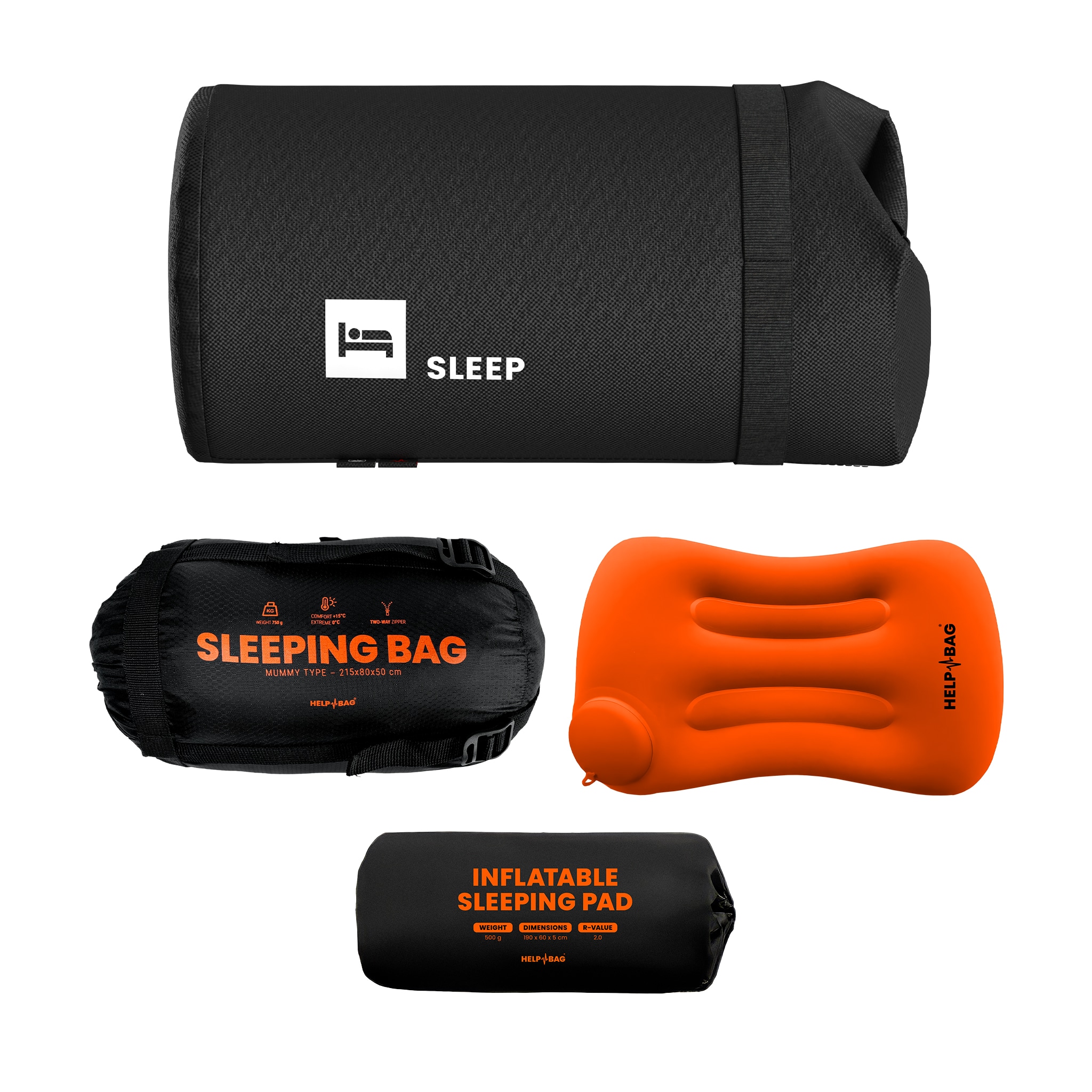 Zestaw awaryjny Help Bag Max Pro 5.0 - Black