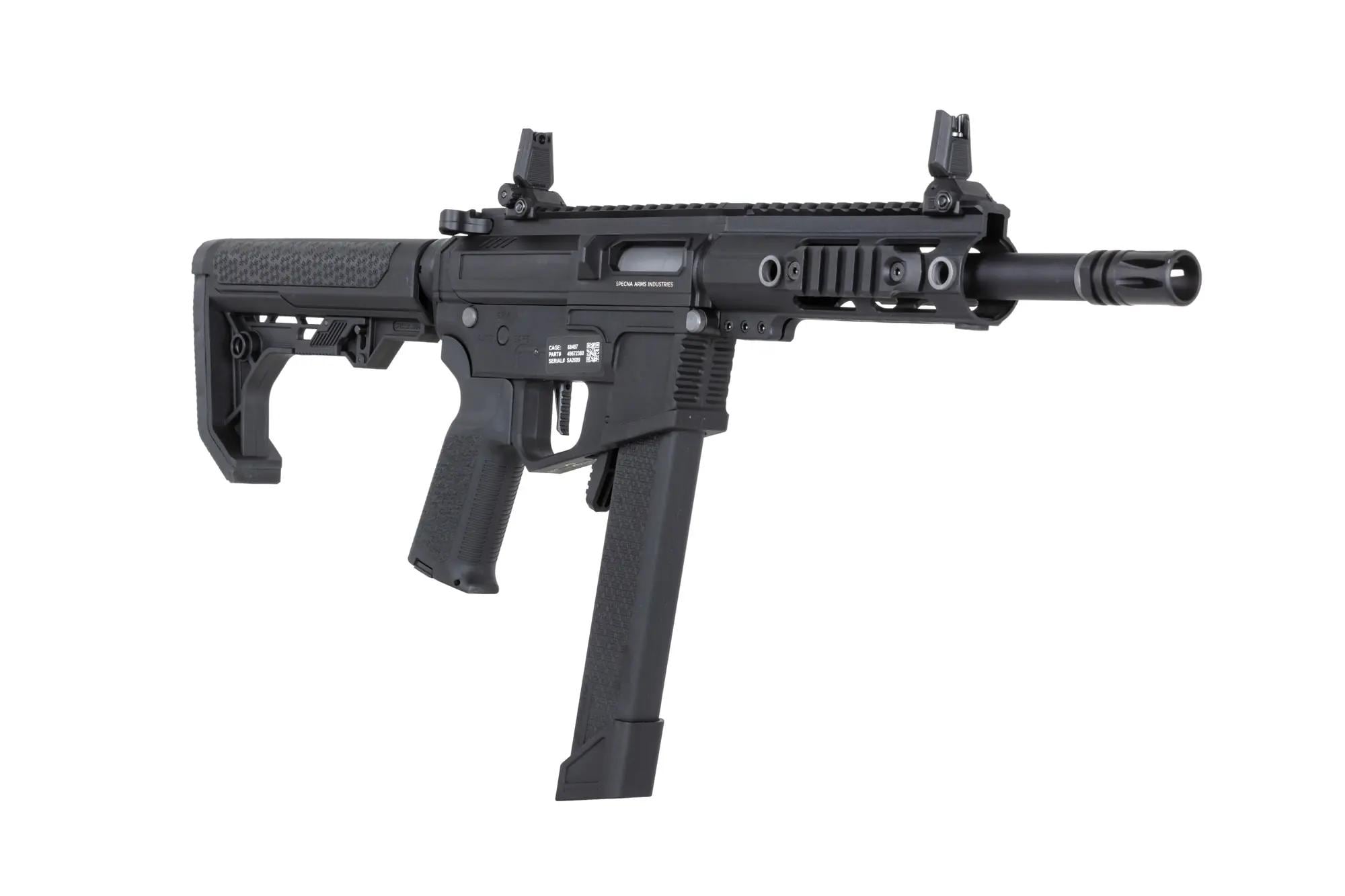Karabinek szturmowy AEG Specna Arms SA-FX01 Flex BLDC HAL ETU Gen. 2 - Black