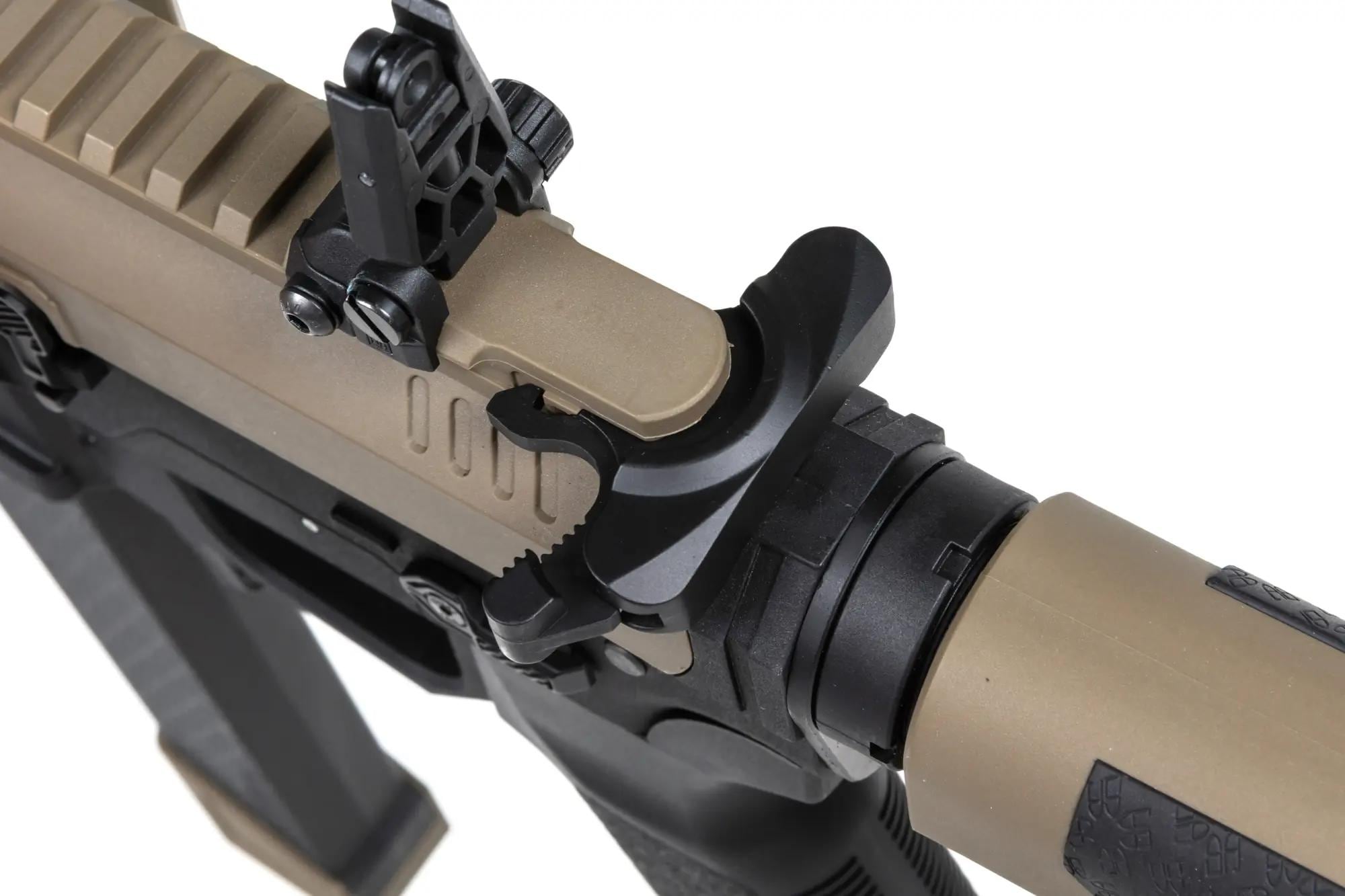 Karabinek szturmowy AEG Specna Arms SA-FX01 Flex BLDC HAL ETU Gen. 2 - Half-Tan