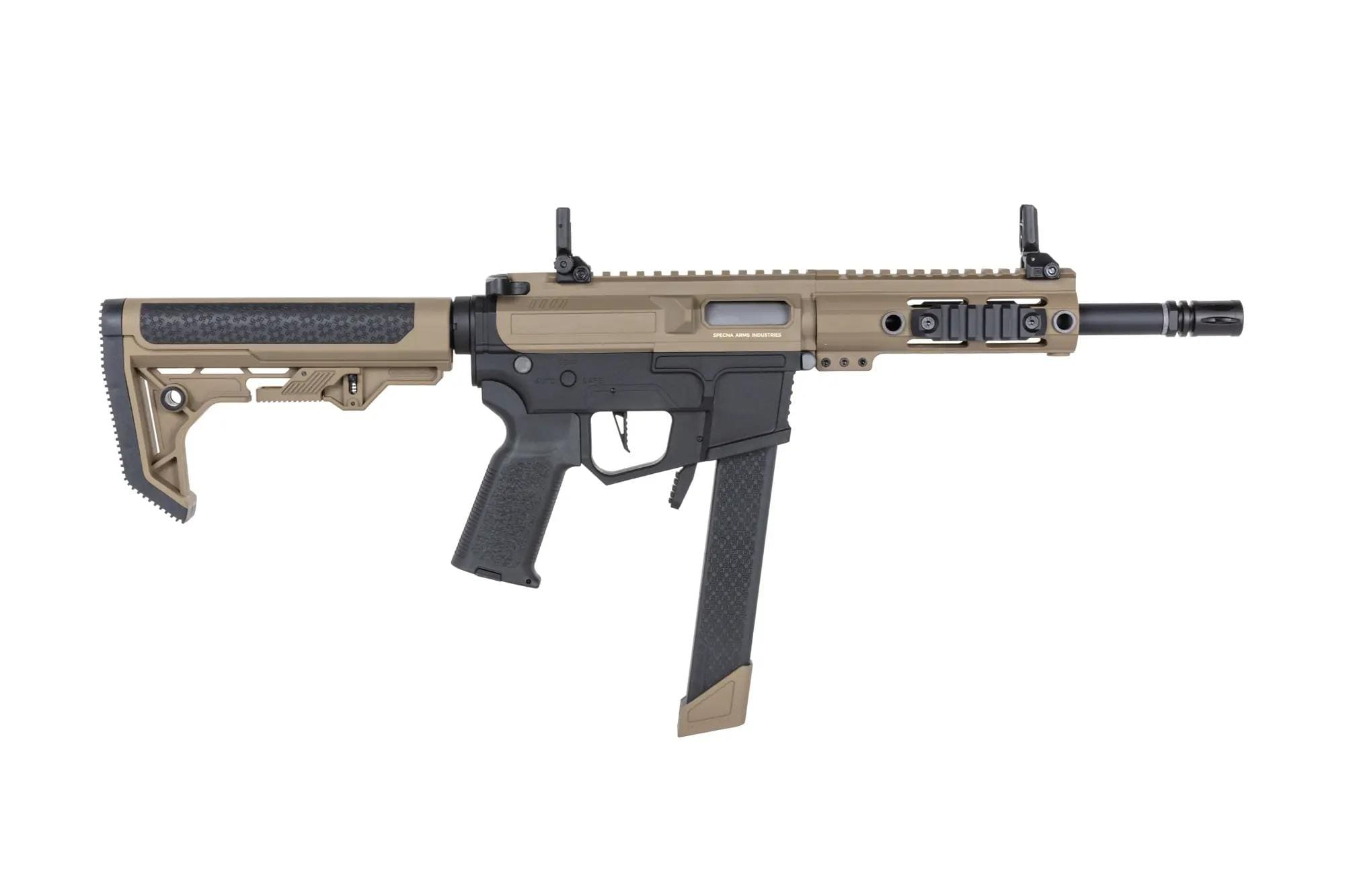 Karabinek szturmowy AEG Specna Arms SA-FX01 Flex BLDC HAL ETU Gen. 2 - Half-Tan