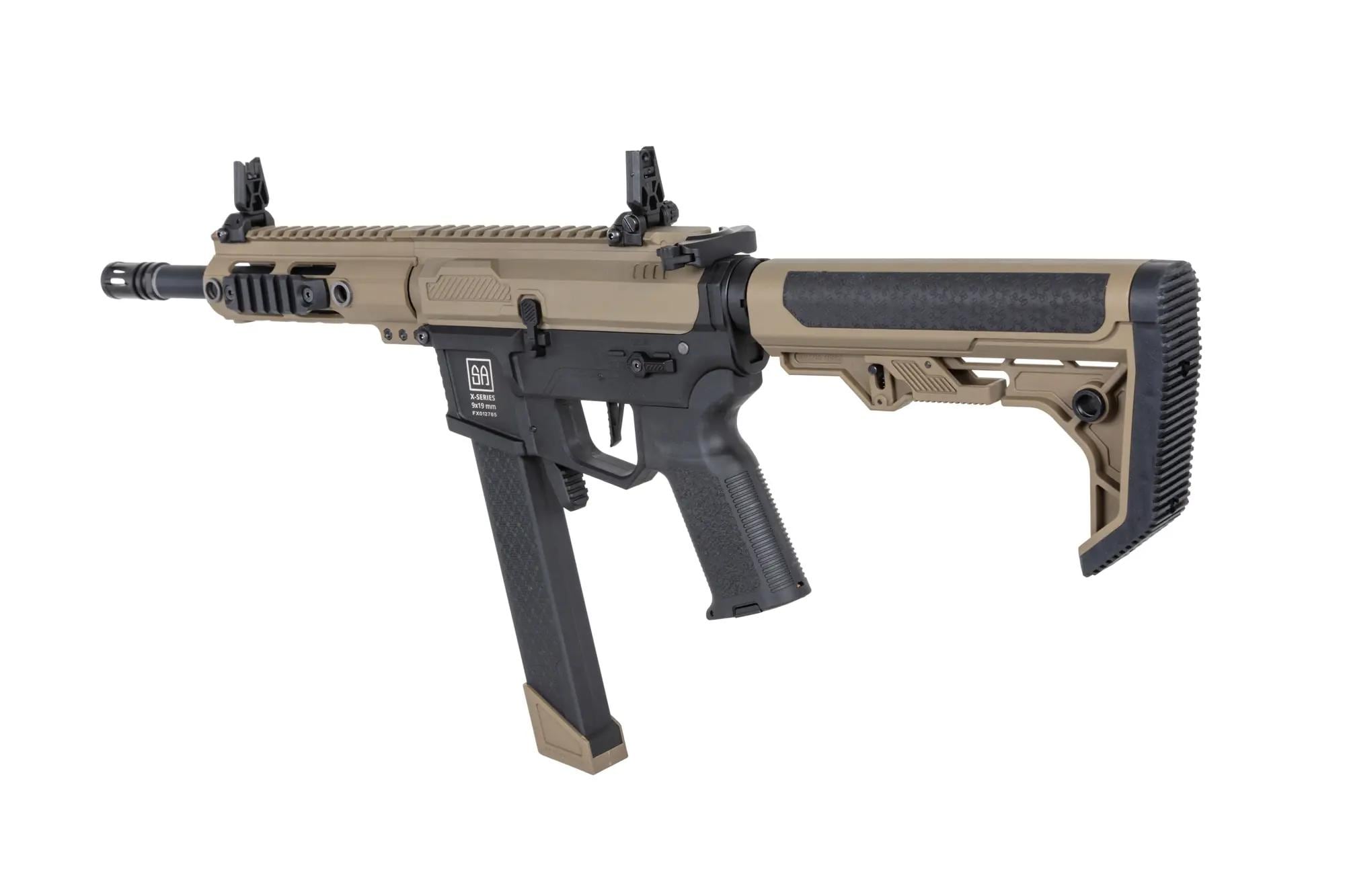 Karabinek szturmowy AEG Specna Arms SA-FX01 Flex BLDC HAL ETU Gen. 2 - Half-Tan