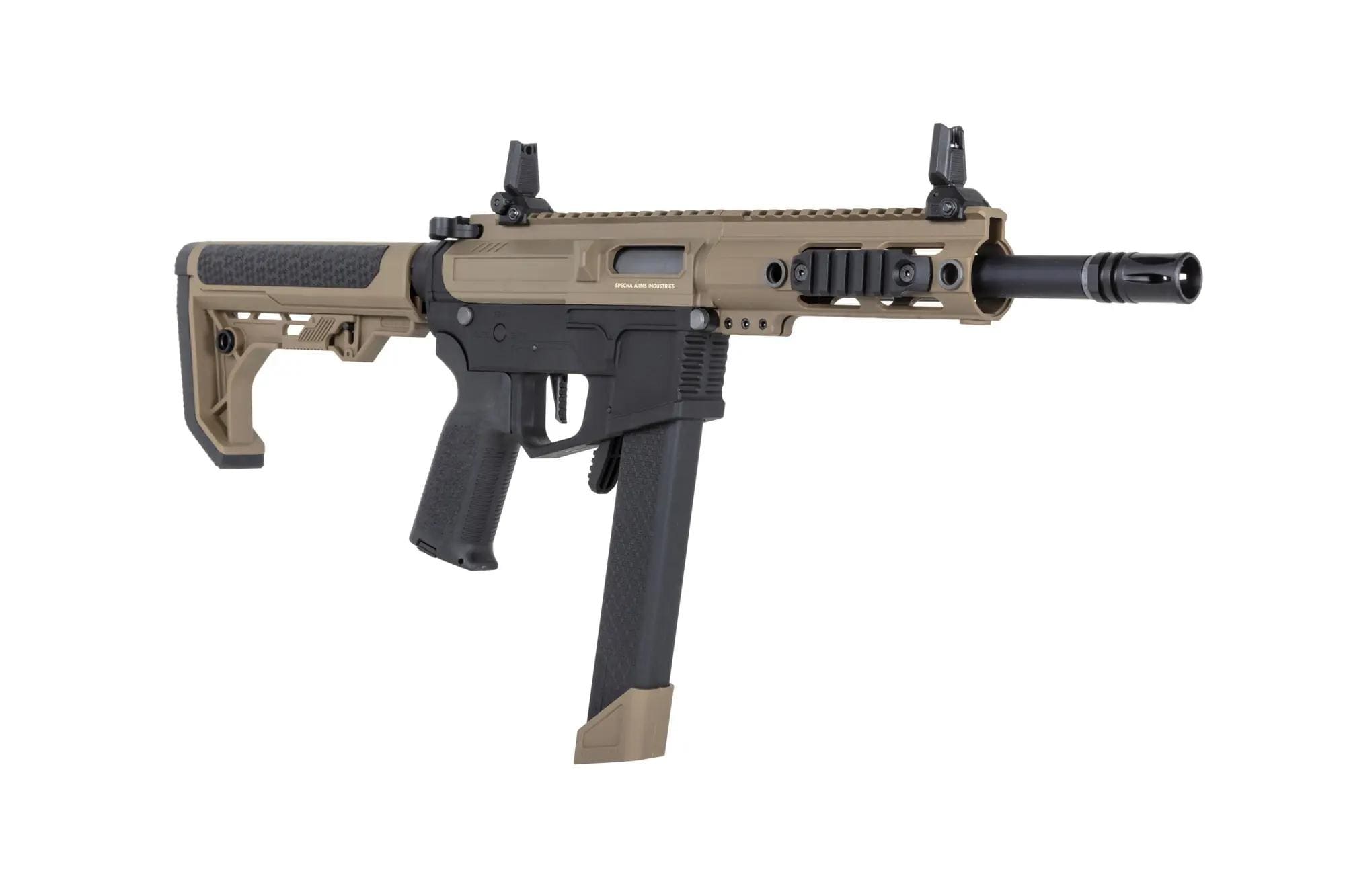 Karabinek szturmowy AEG Specna Arms SA-FX01 Flex BLDC HAL ETU Gen. 2 - Half-Tan