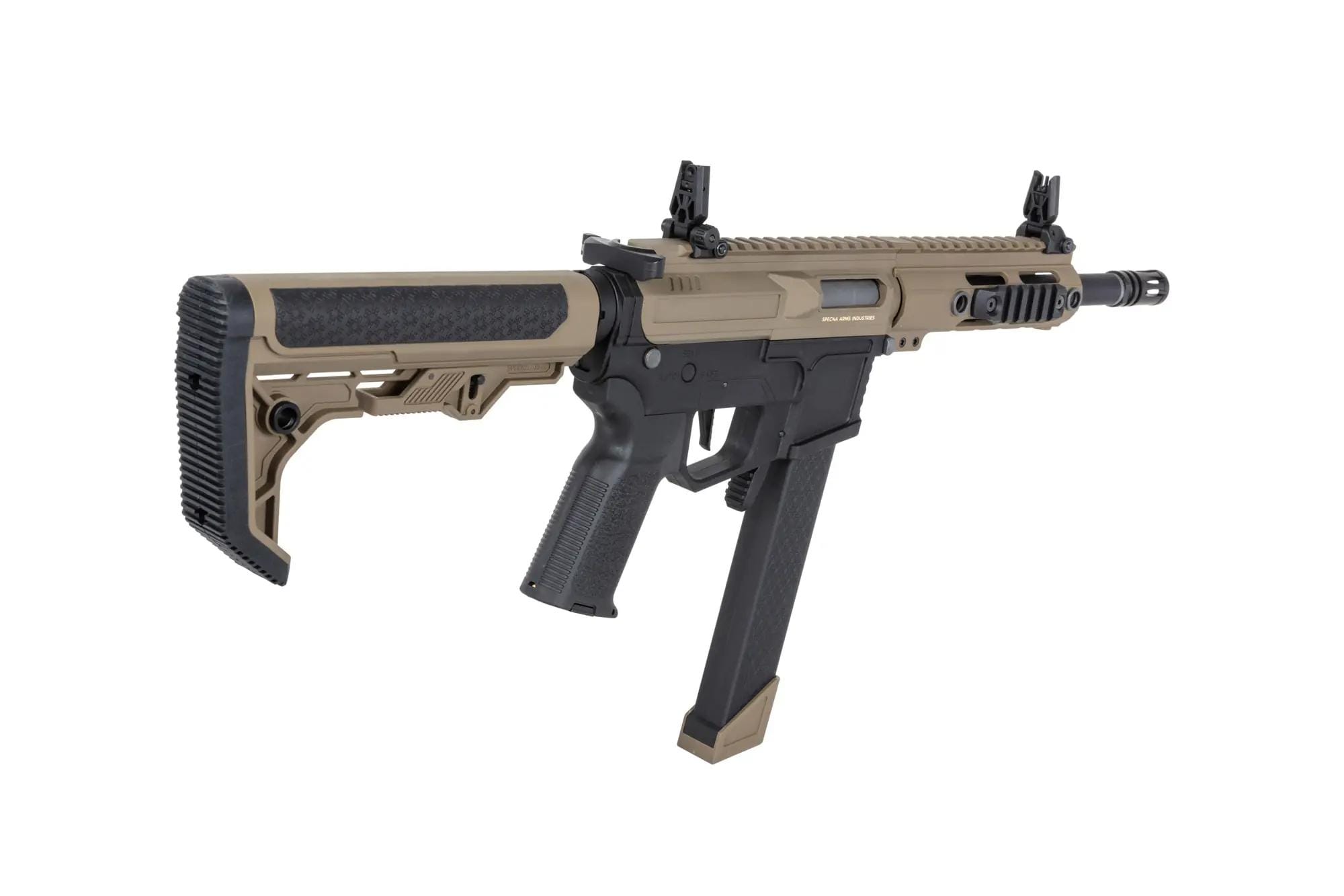 Karabinek szturmowy AEG Specna Arms SA-FX01 Flex BLDC HAL ETU Gen. 2 - Half-Tan