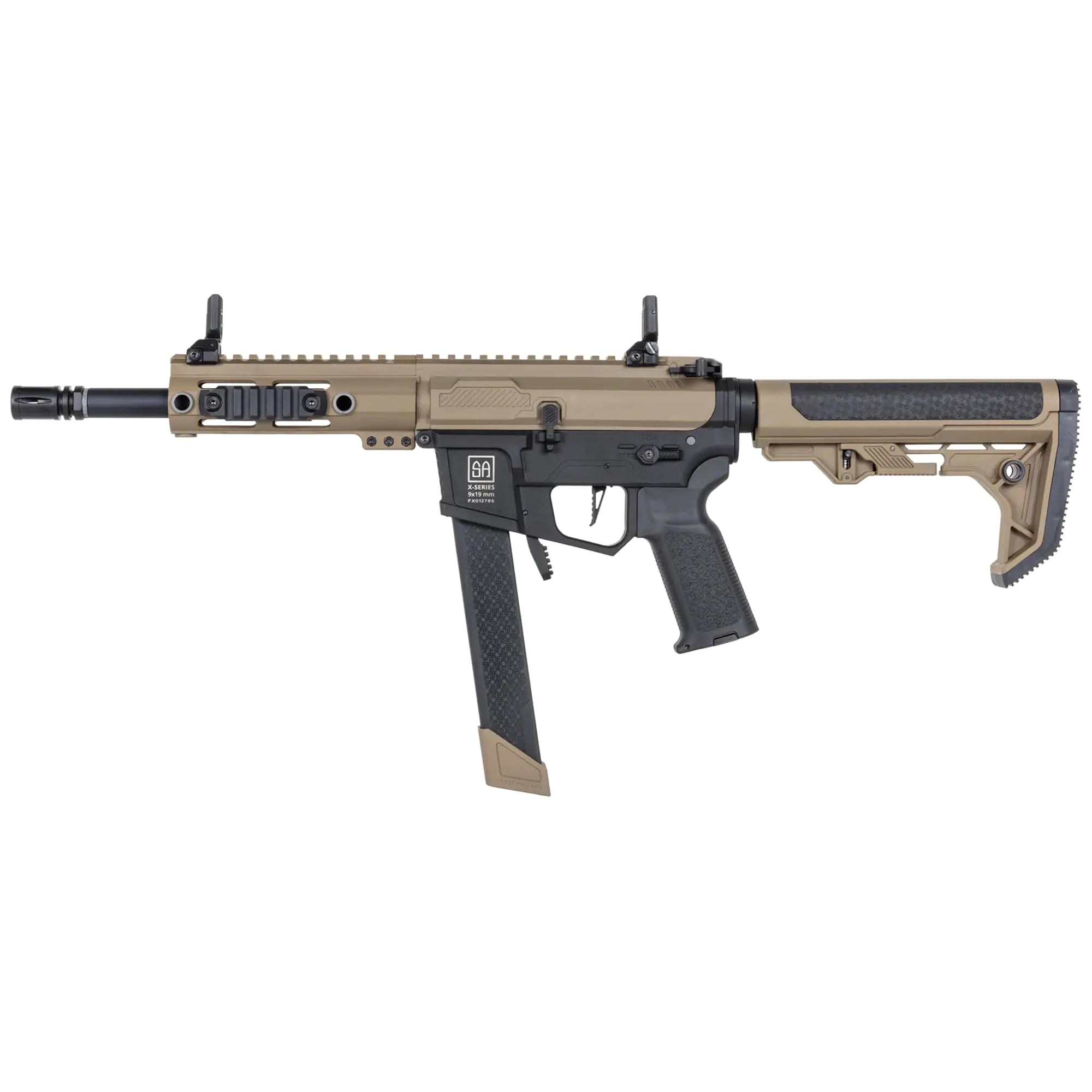 Karabinek szturmowy AEG Specna Arms SA-FX01 Flex BLDC HAL ETU Gen. 2 - Half-Tan
