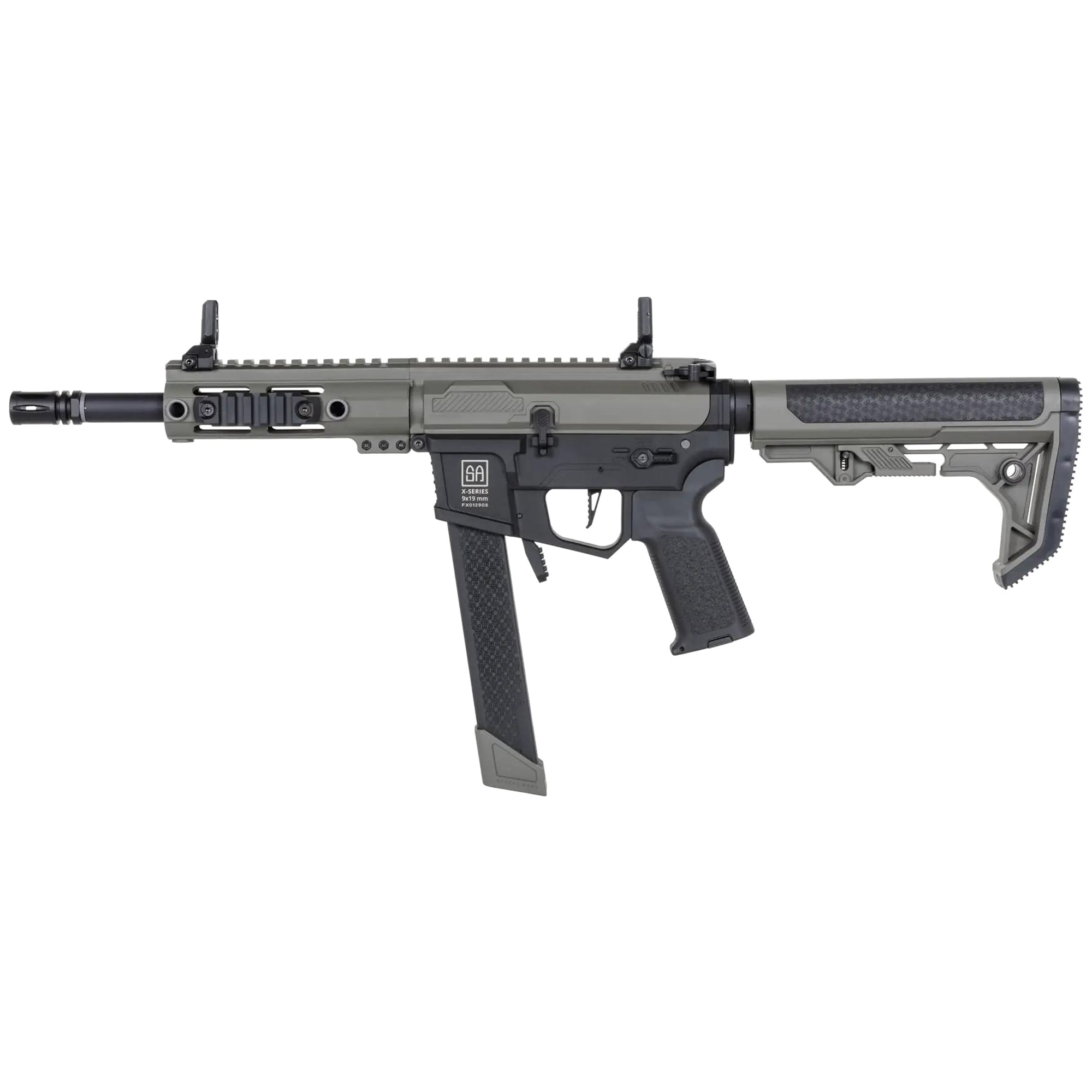 Karabinek szturmowy AEG Specna Arms SA-FX01 Flex BLDC HAL ETU Gen. 2 - Olive
