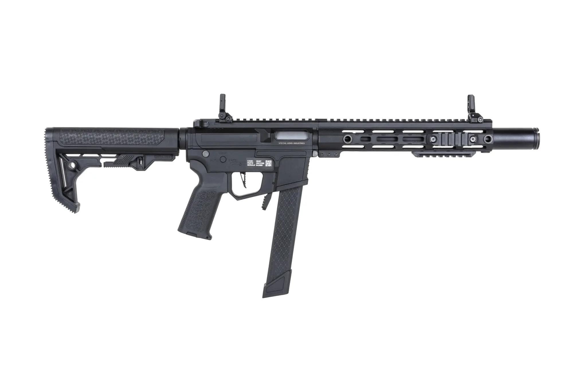 Karabinek szturmowy AEG Specna Arms SA-FX02 Flex BLDC HAL ETU Gen. 2 - Black