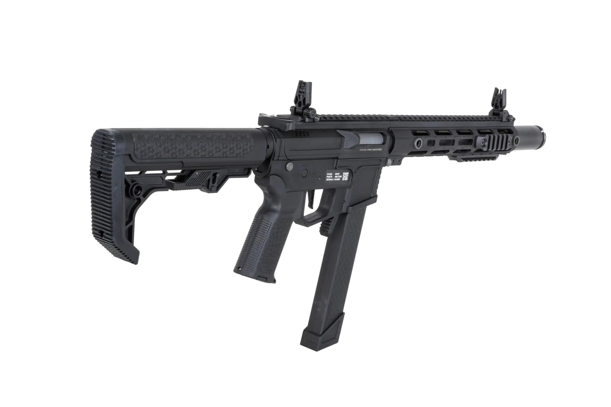 Karabinek szturmowy AEG Specna Arms SA-FX02 Flex BLDC HAL ETU Gen. 2 - Black