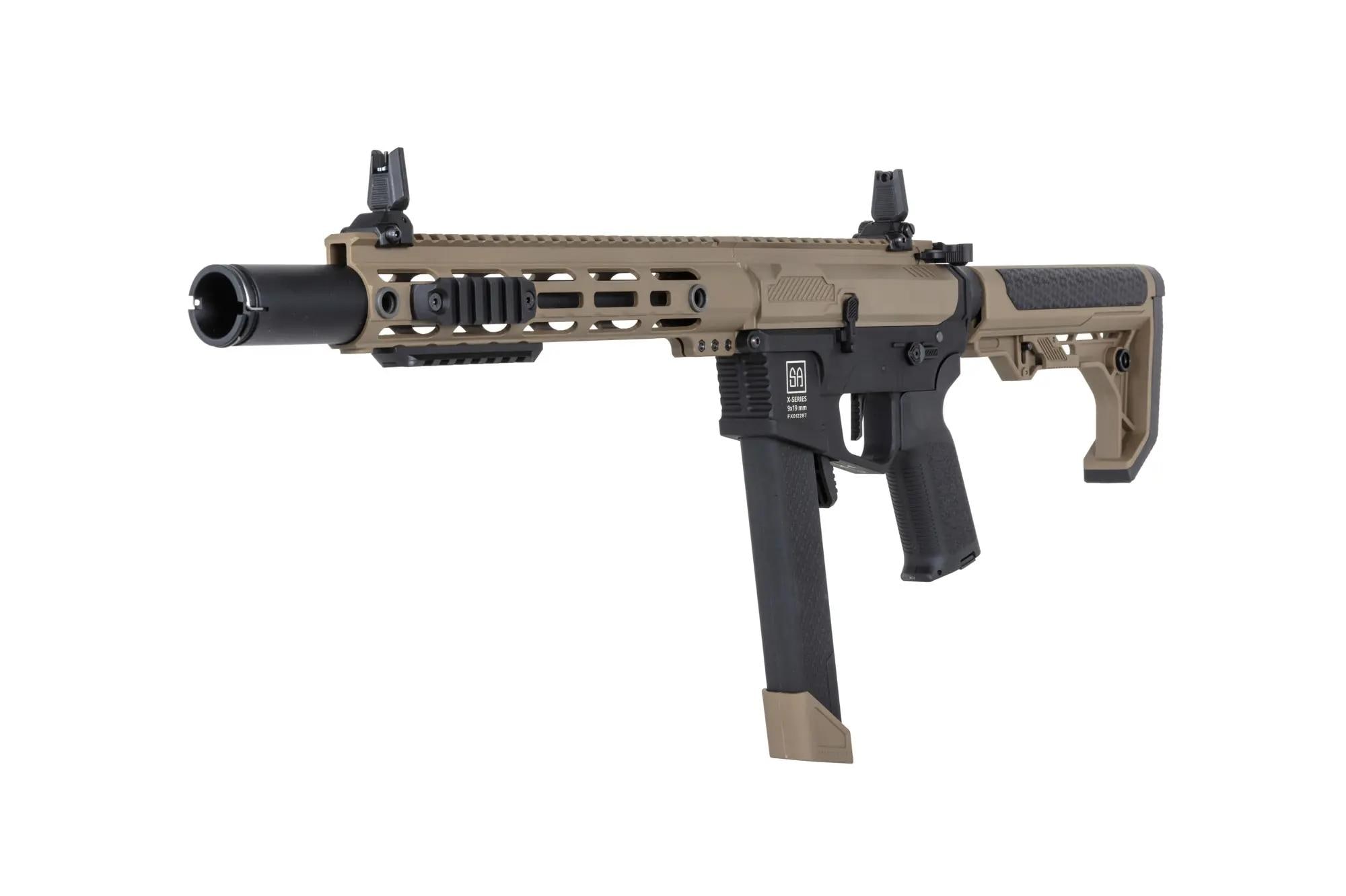 Karabinek szturmowy AEG Specna Arms SA-FX02 Flex BLDC HAL ETU Gen. 2 - Half-Tan