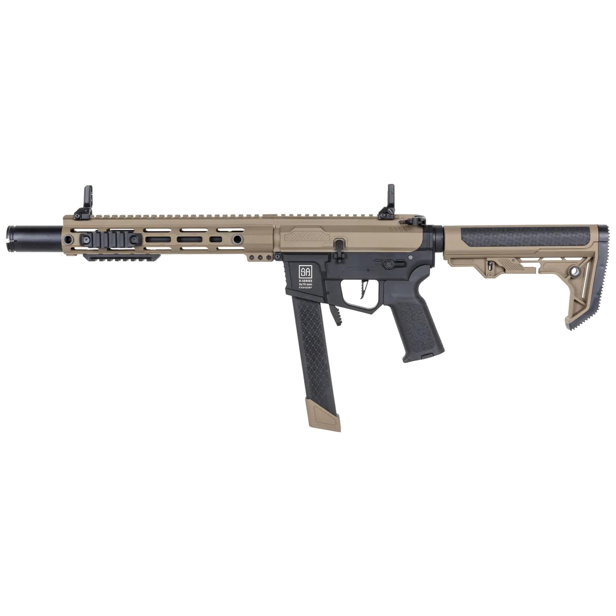 Karabinek szturmowy AEG Specna Arms SA-FX02 Flex BLDC HAL ETU Gen. 2 - Half-Tan