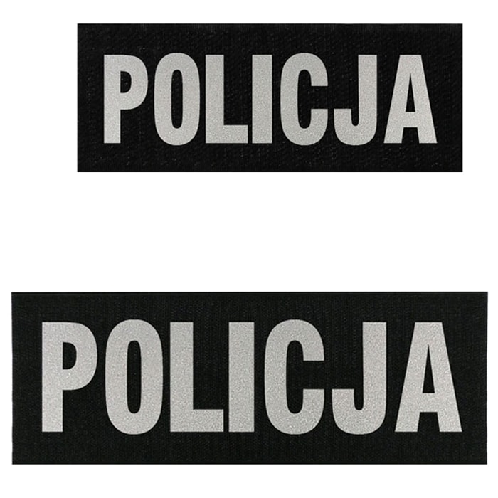 Emblemat Holdtheline Czarny 