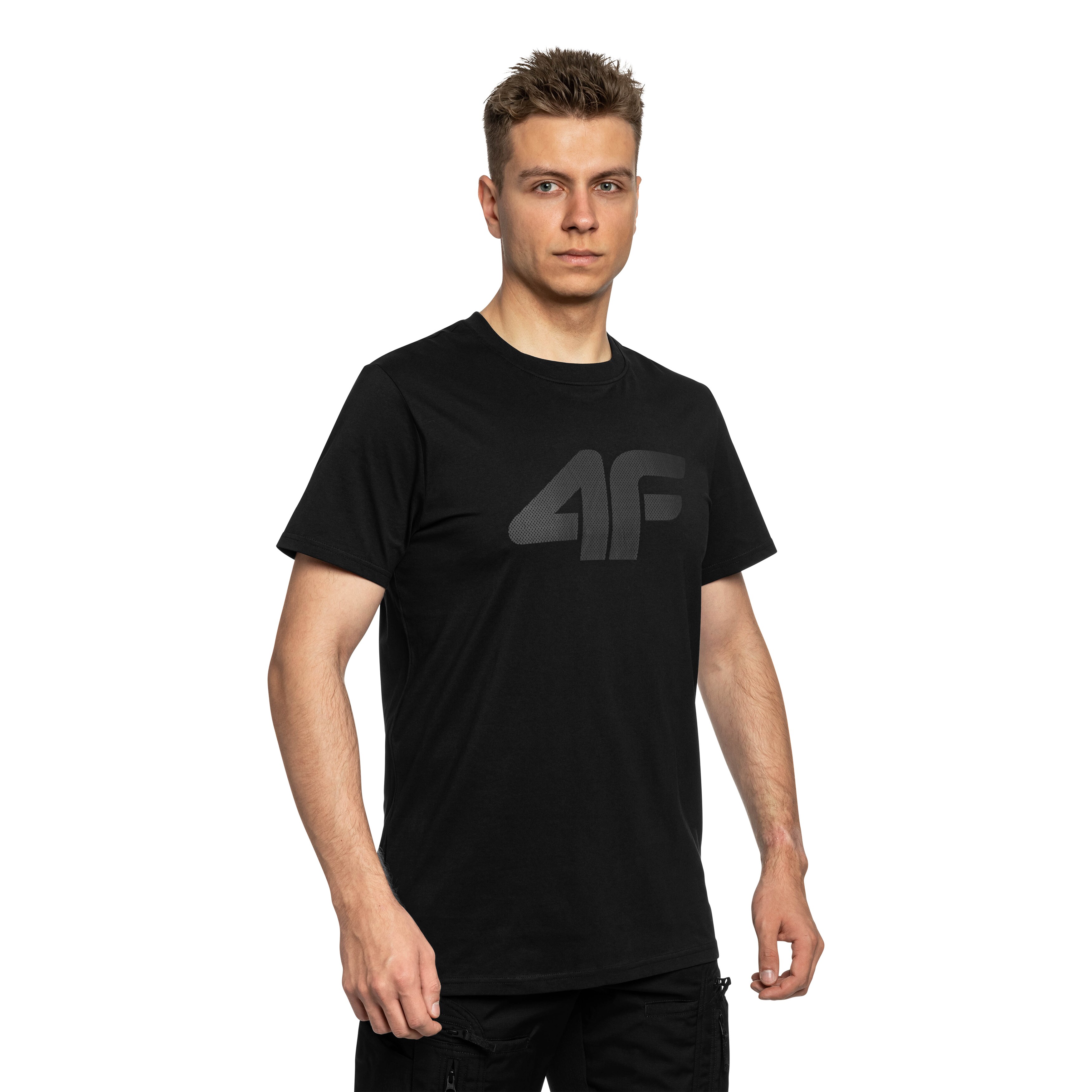 Koszulka T-Shirt 4F TTSHM2658 - Głęboka Czerń