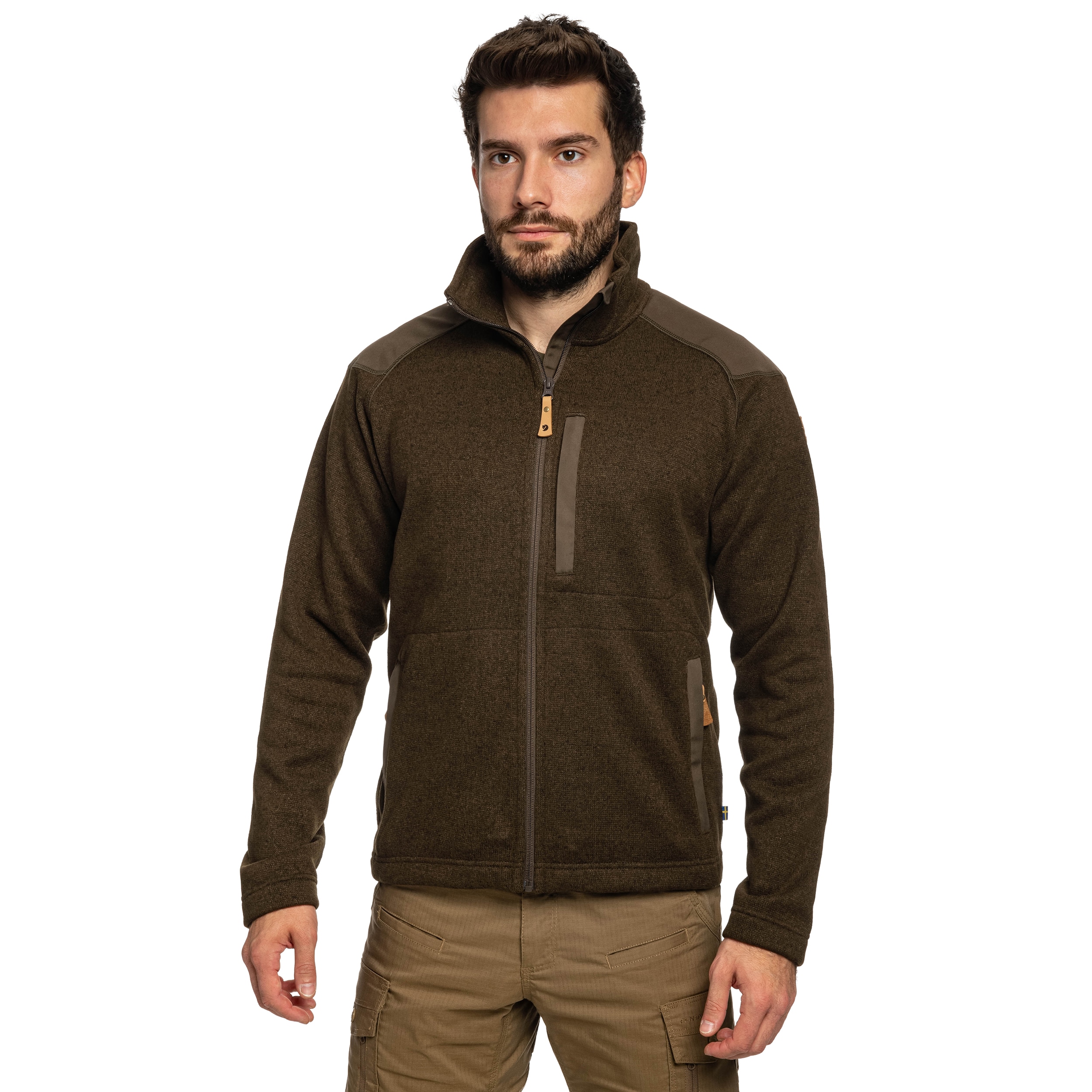 Polar Fjallraven Buck Fleece - Dark Olive