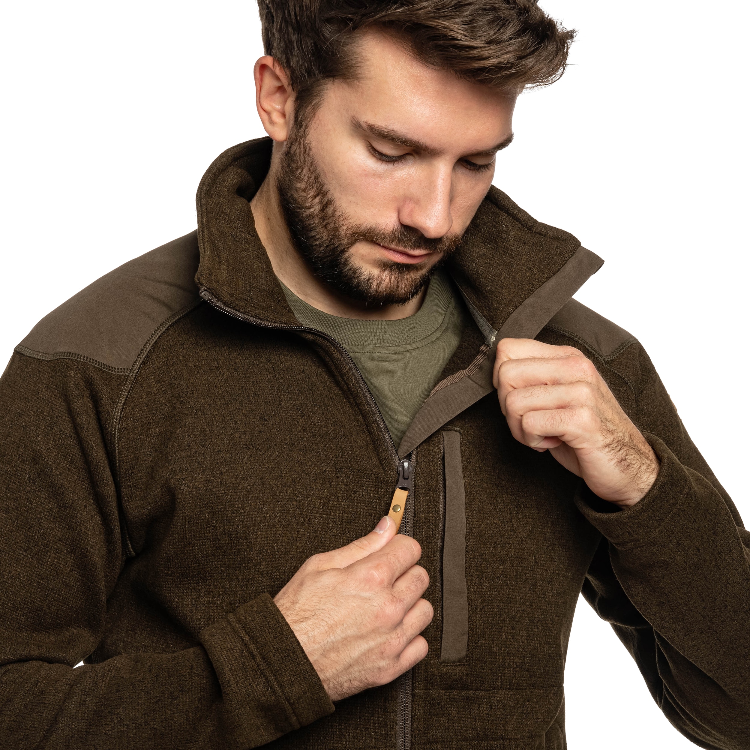 Polar Fjallraven Buck Fleece - Dark Olive
