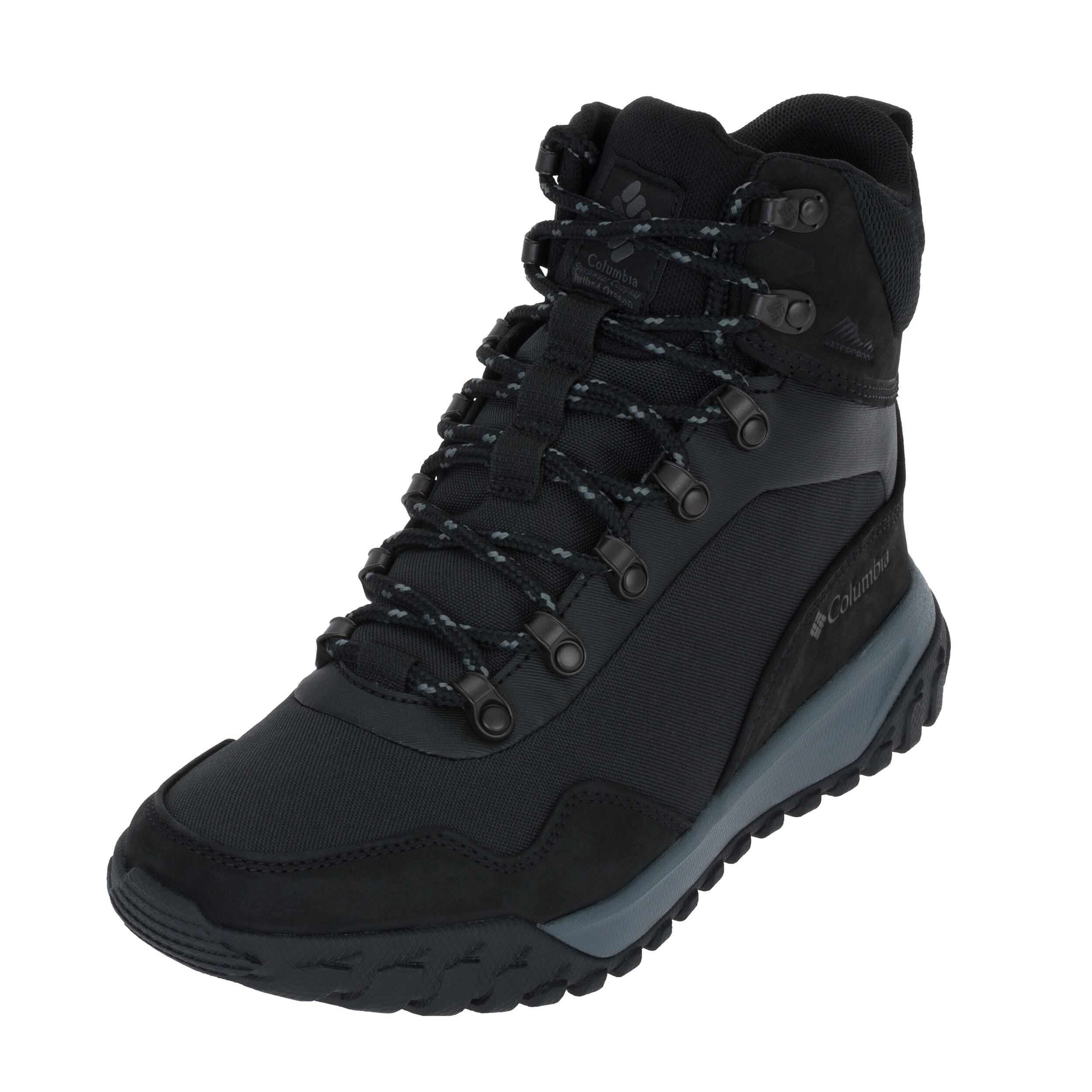 Buty Columbia Burnsider Omni Heat Infinity - Black/City Grey