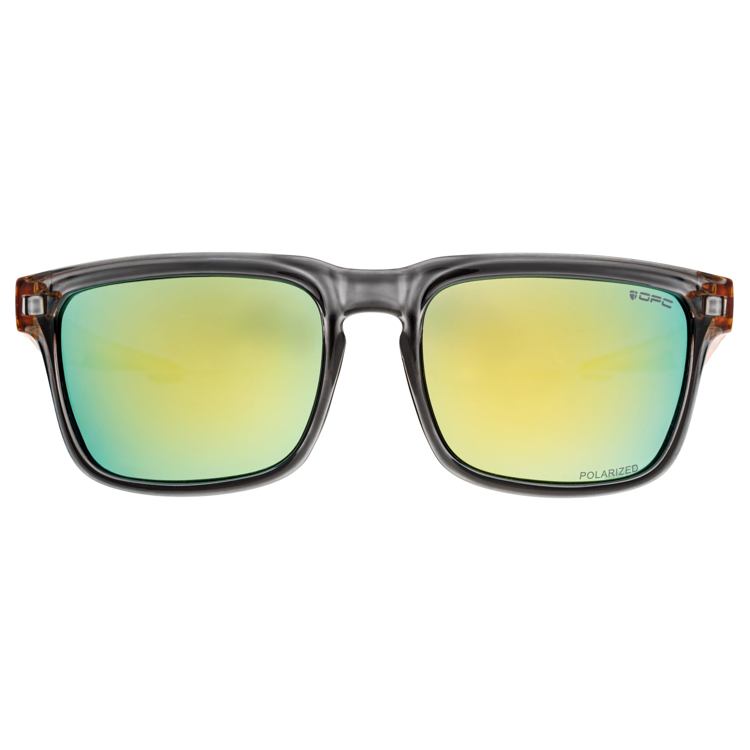 Сонцезахисні окуляри OPC Lifestyle California Black/Yellow Revo з поляризацією