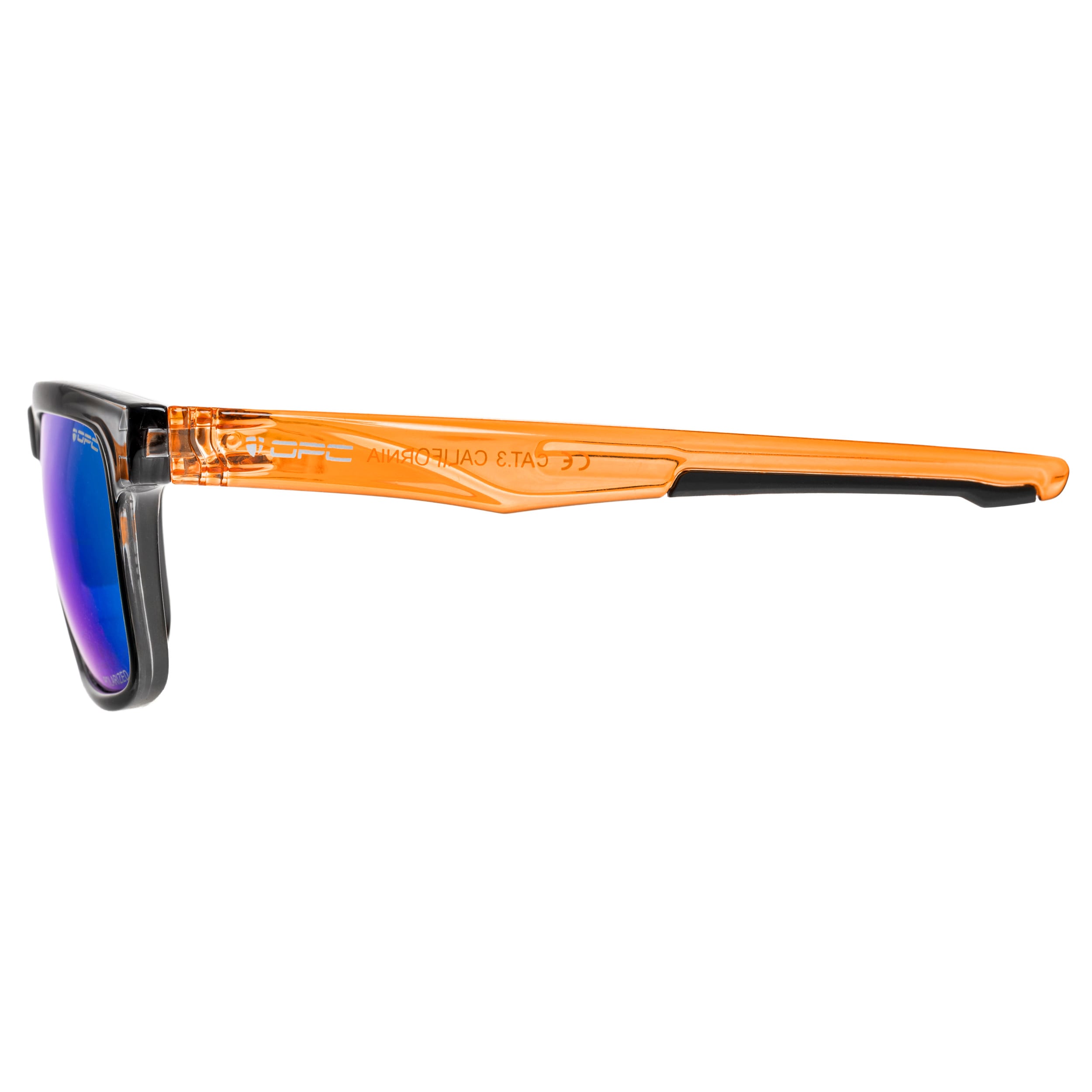 OPC Lifestyle California Black/Yellow Revo Polarized Sunglasses