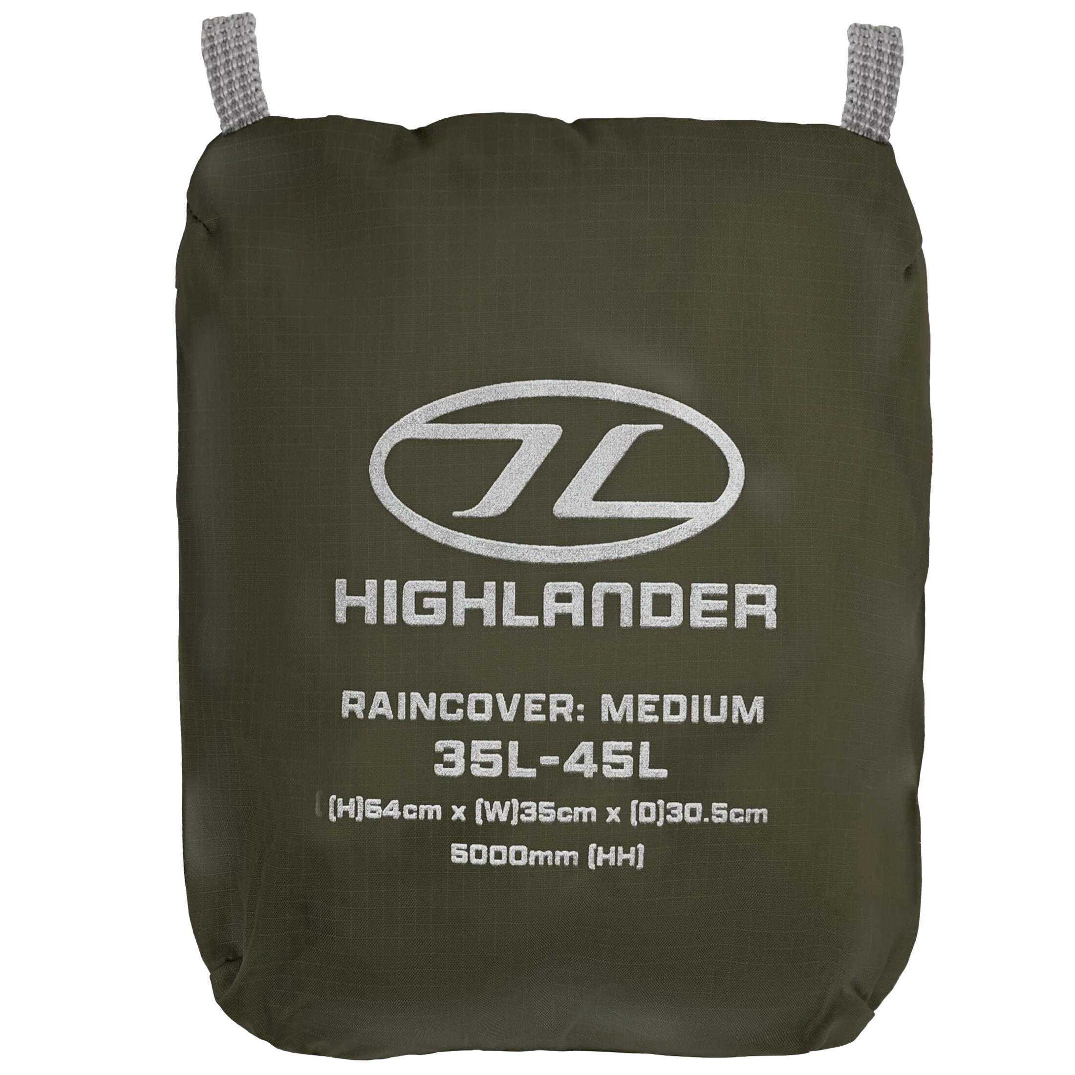 Pokrowiec na plecak Highlander Outdoor Duck’s Back Raincover Medium 35-45 l - Ranger Green