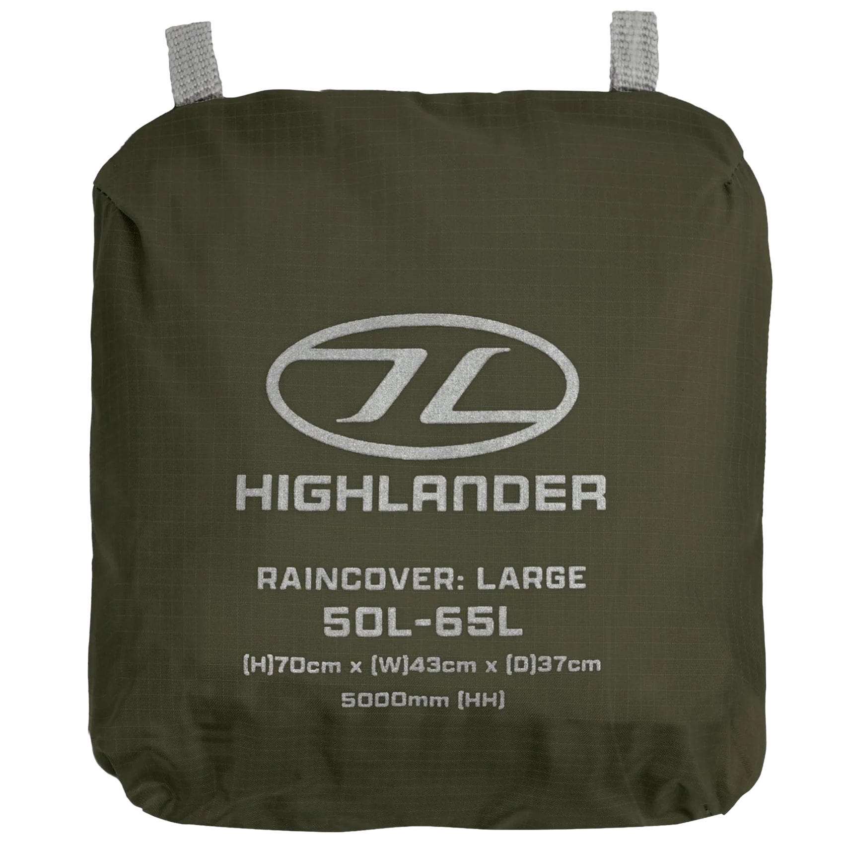 Pokrowiec na plecak Highlander Outdoor Duck’s Back Raincover Large 50-65 l - Ranger Green