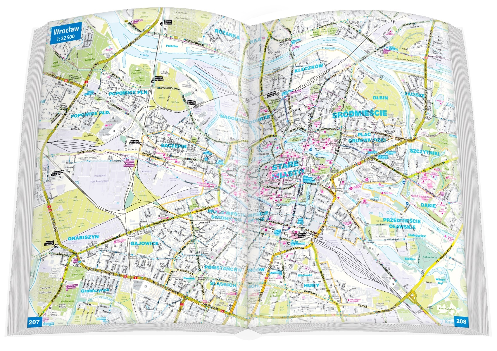 Atlas samochodowy Polski 1:250000