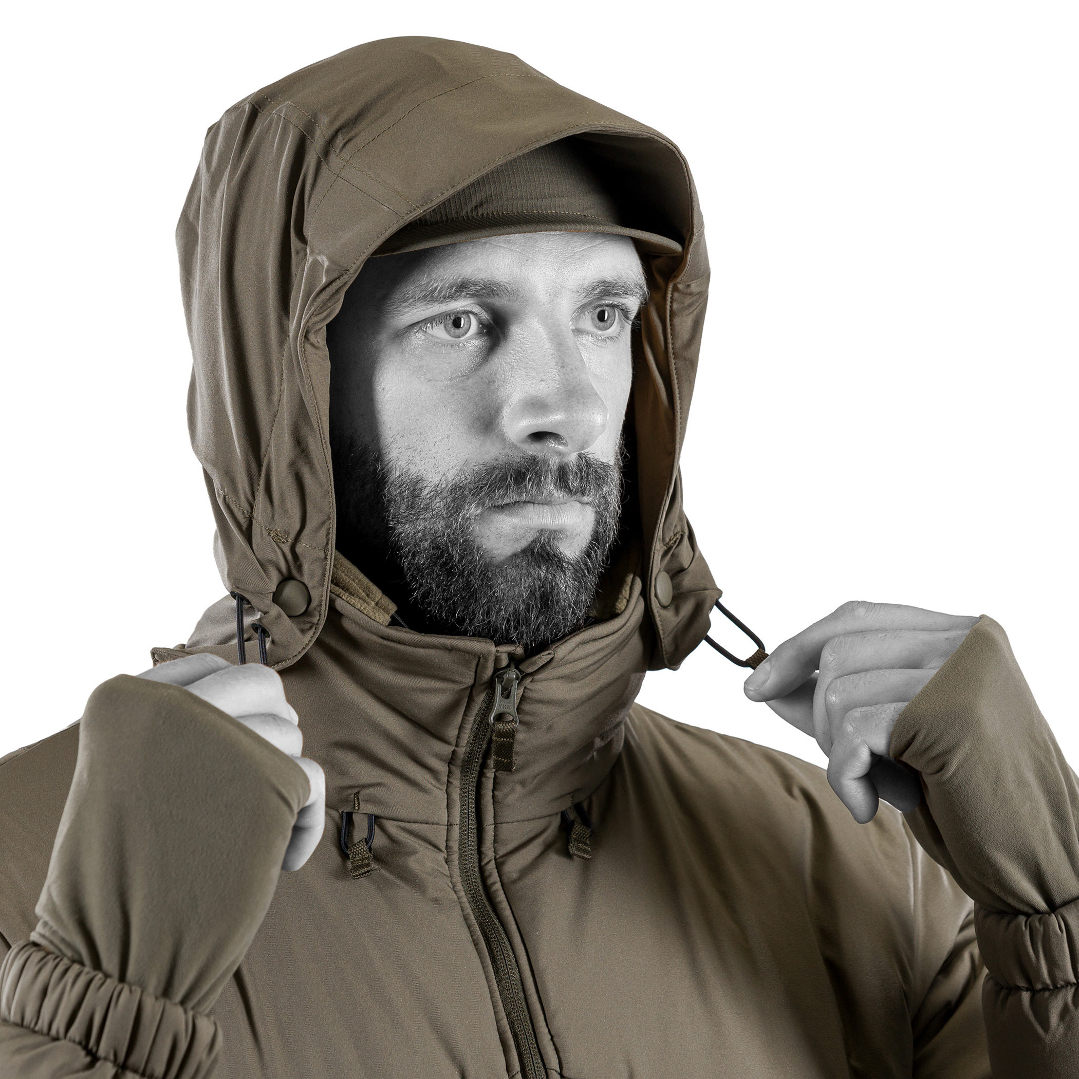 Kurtka UF PRO Delta ML Gen.3 Tactical Winter Jacket - Brown Grey