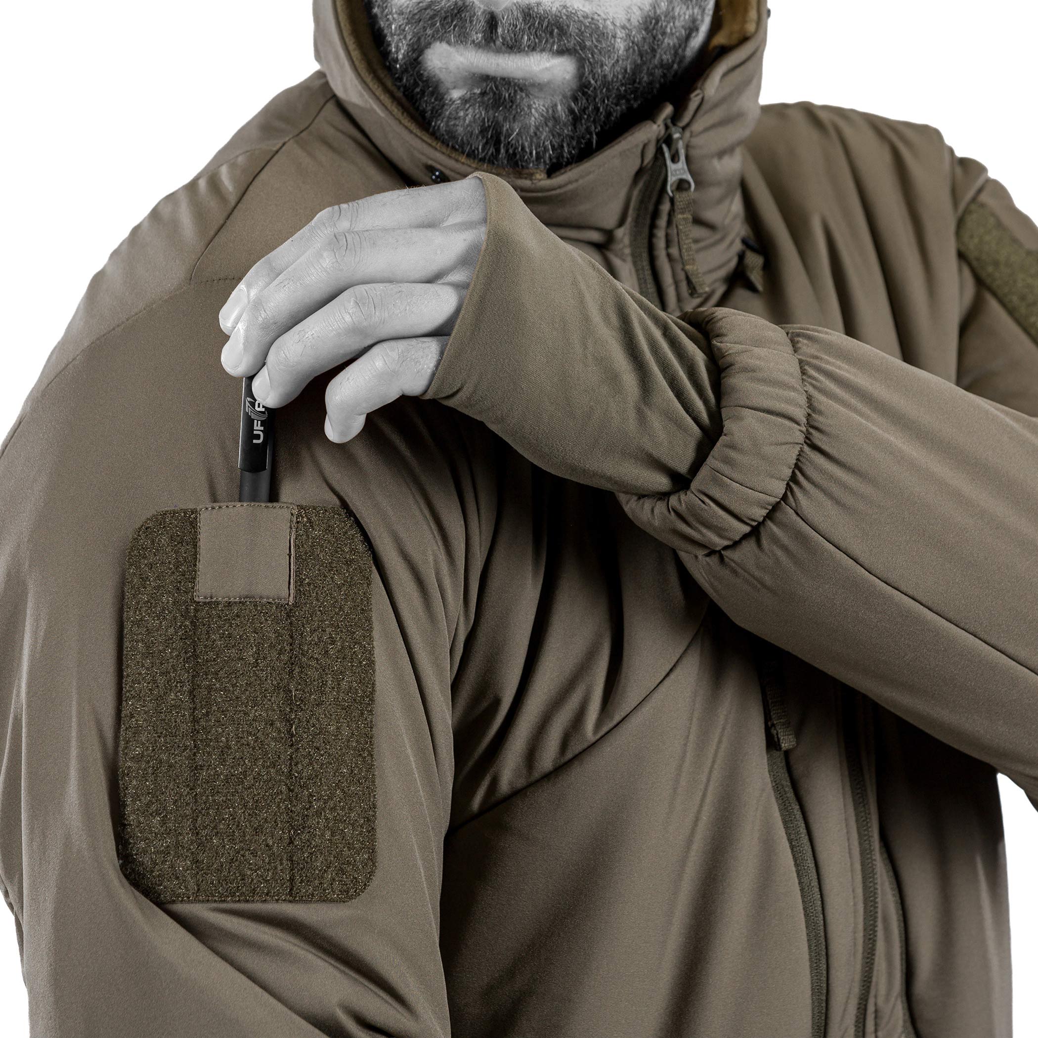 Kurtka UF PRO Delta ML Gen.3 Tactical Winter Jacket - Brown Grey