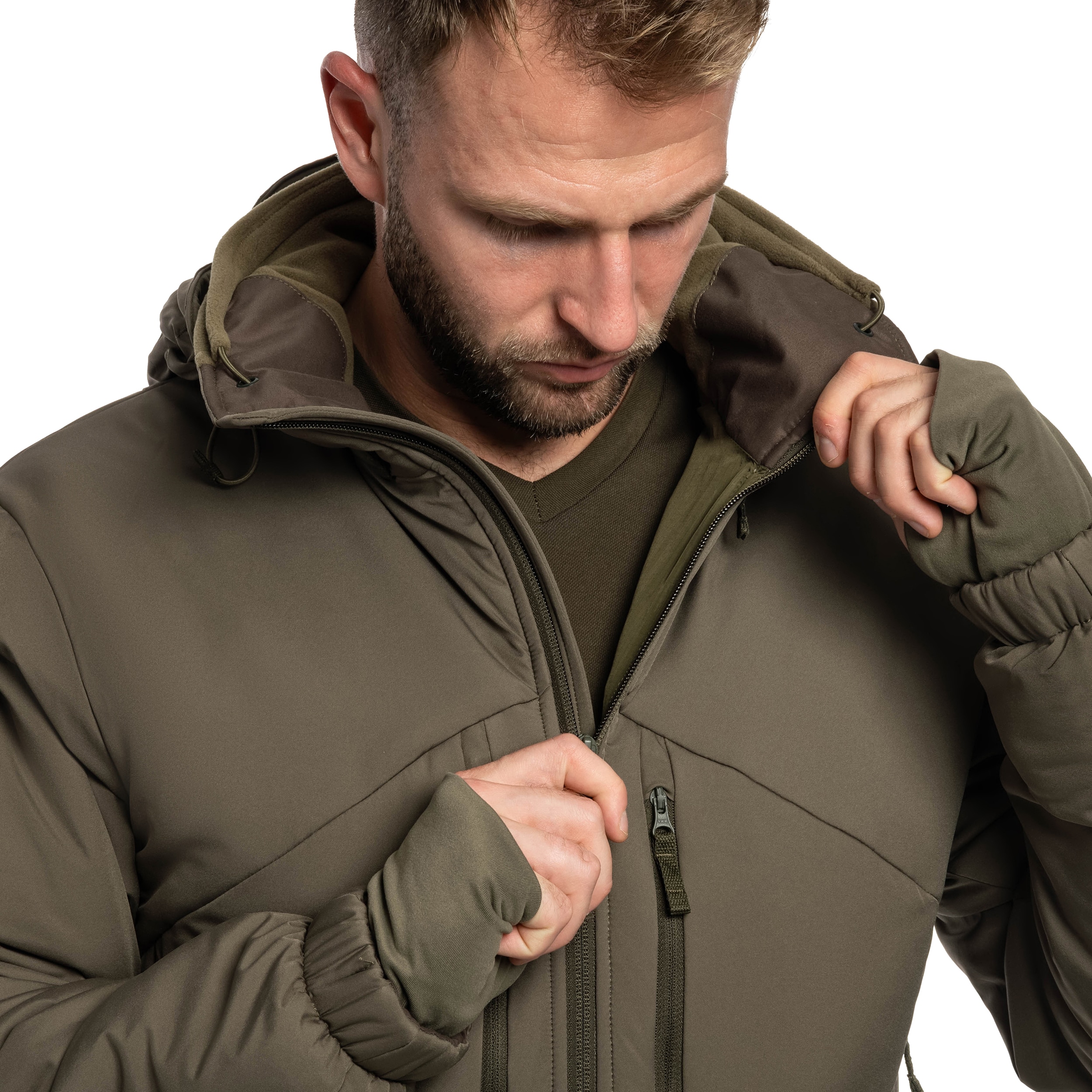 Kurtka UF PRO Delta ML Gen.3 Tactical Winter Jacket - Brown Grey