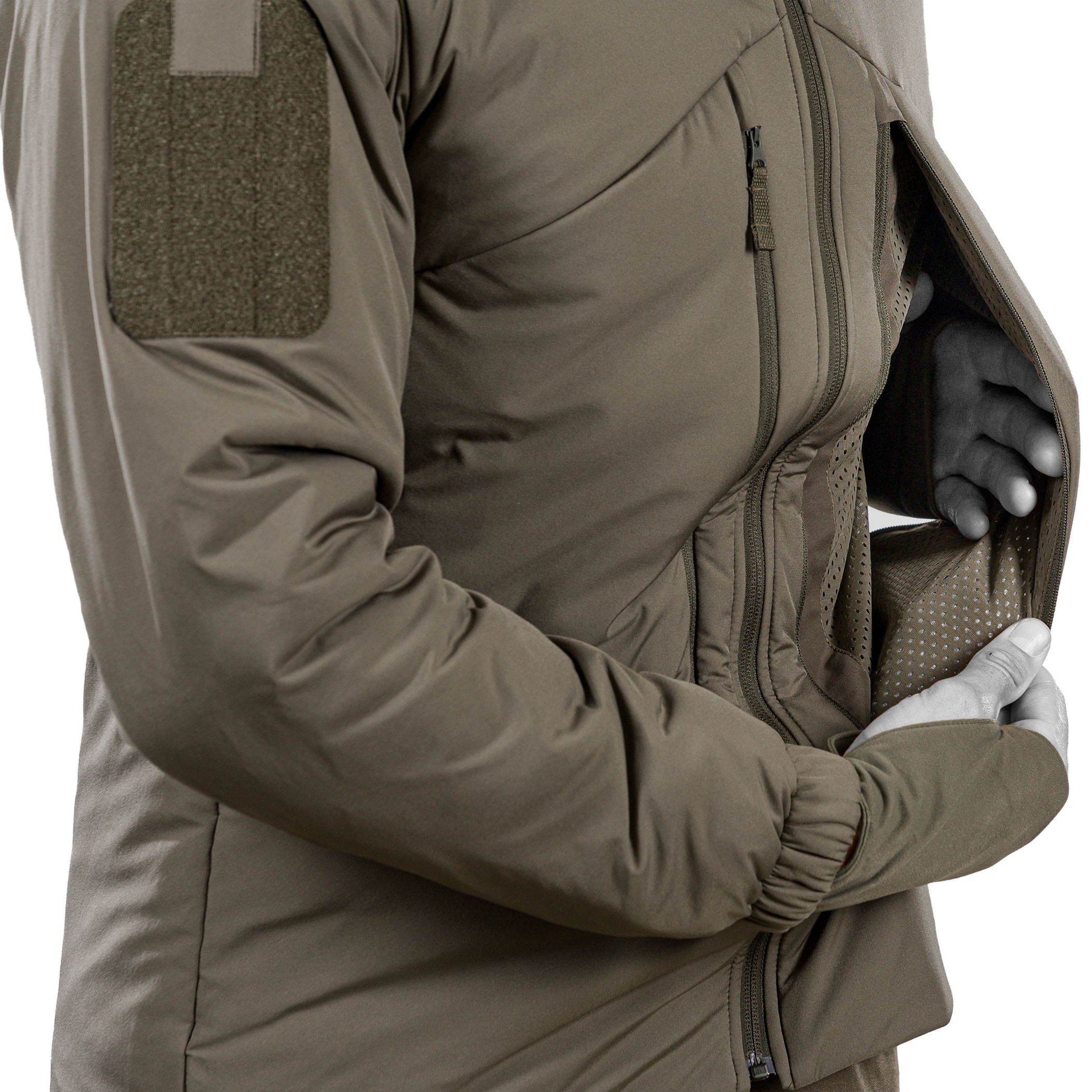 Kurtka UF PRO Delta ML Gen.3 Tactical Winter Jacket - Brown Grey