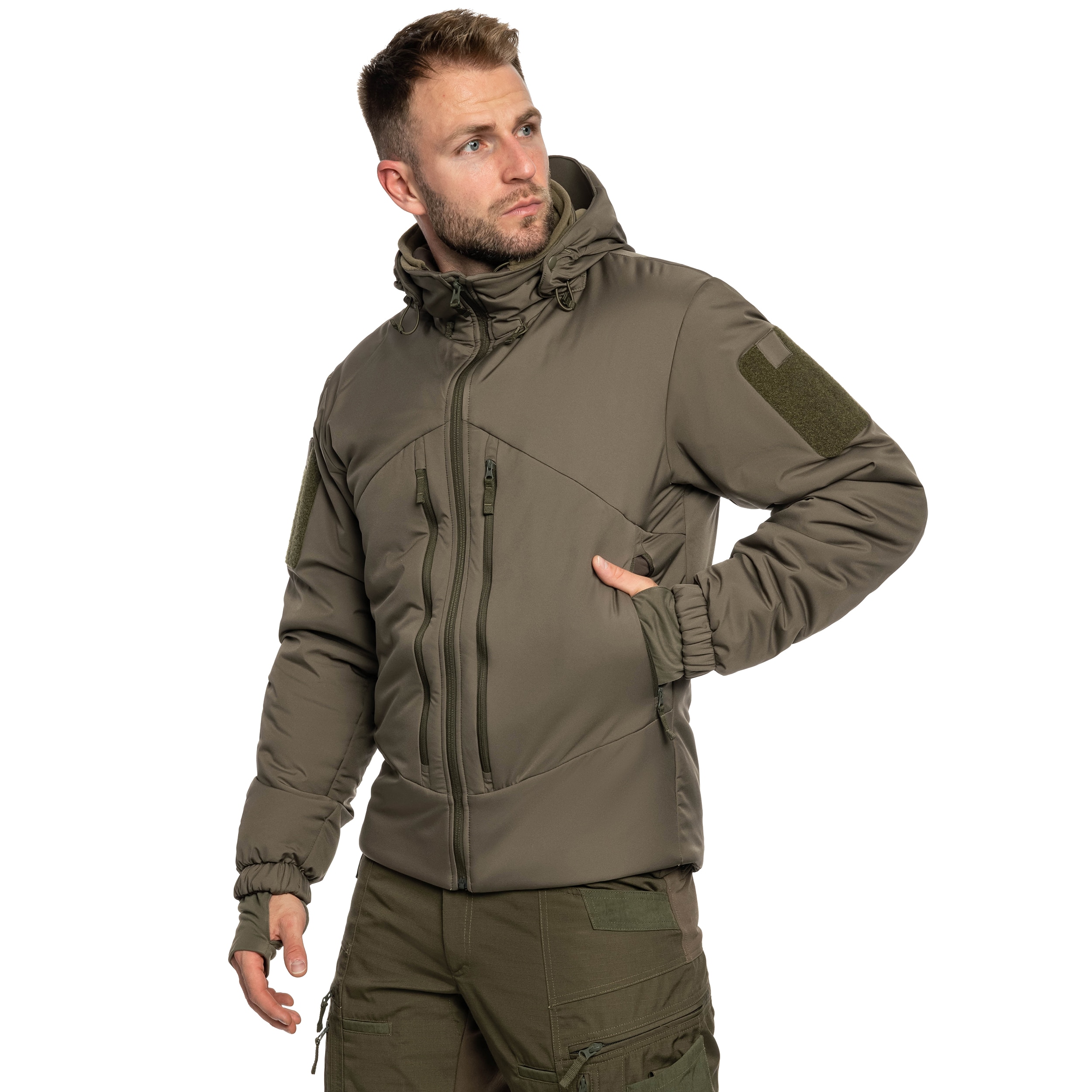 Kurtka UF PRO Delta ML Gen.3 Tactical Winter Jacket - Brown Grey