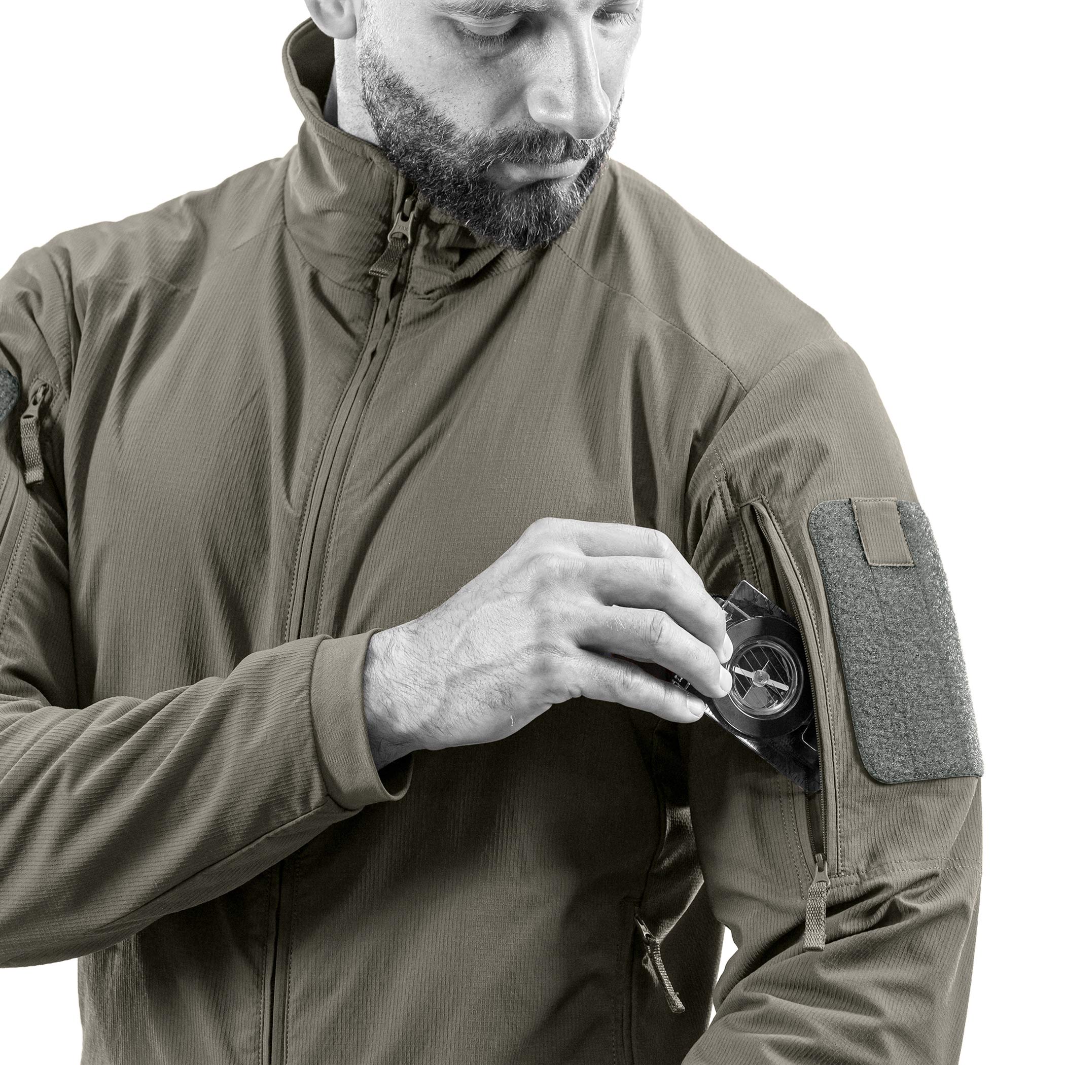 Kurtka UF PRO Hunter FZ Gen.3 Tactical Softshell - Brown Grey