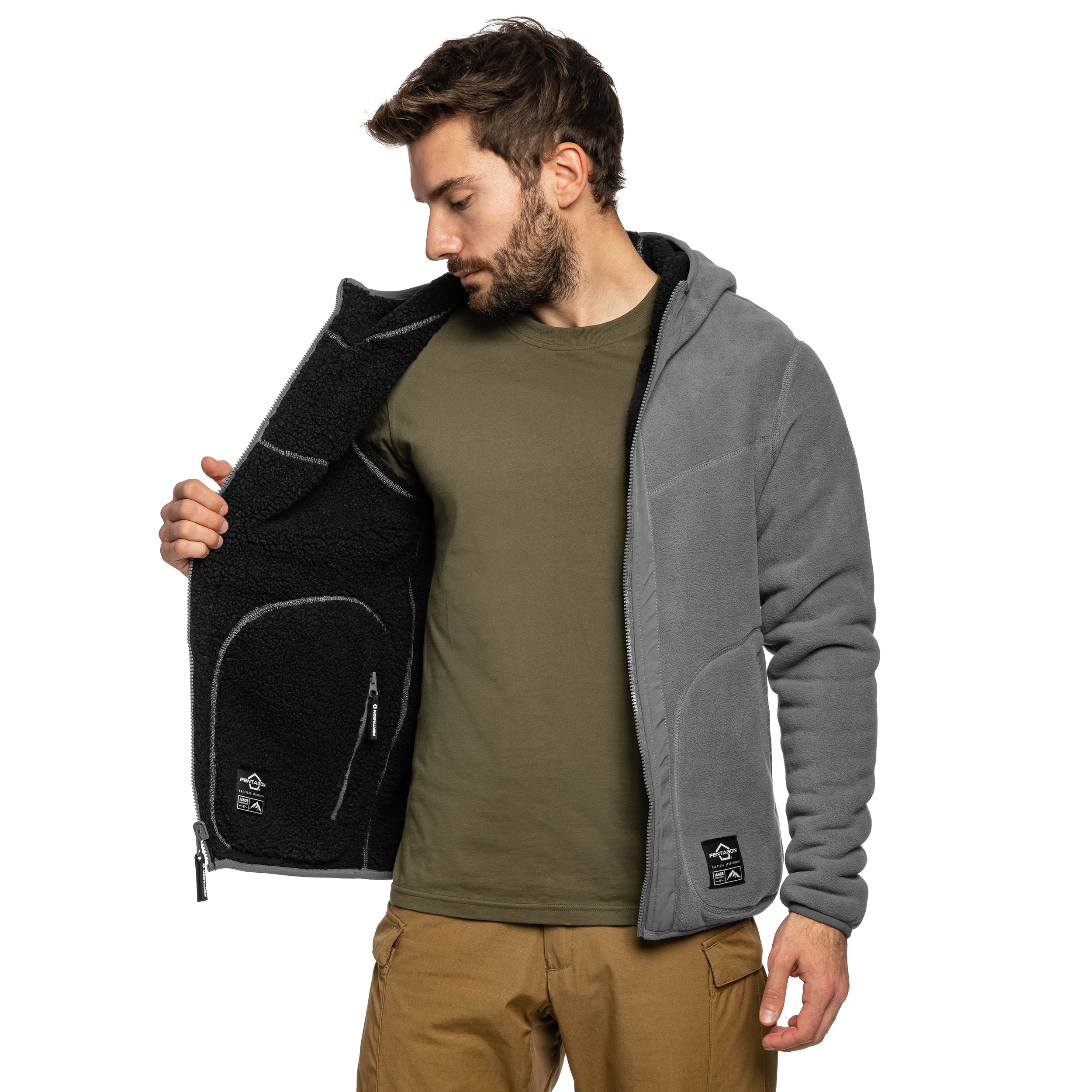 Polar Pentagon Sherpa Ianos - Black/Wolf Grey