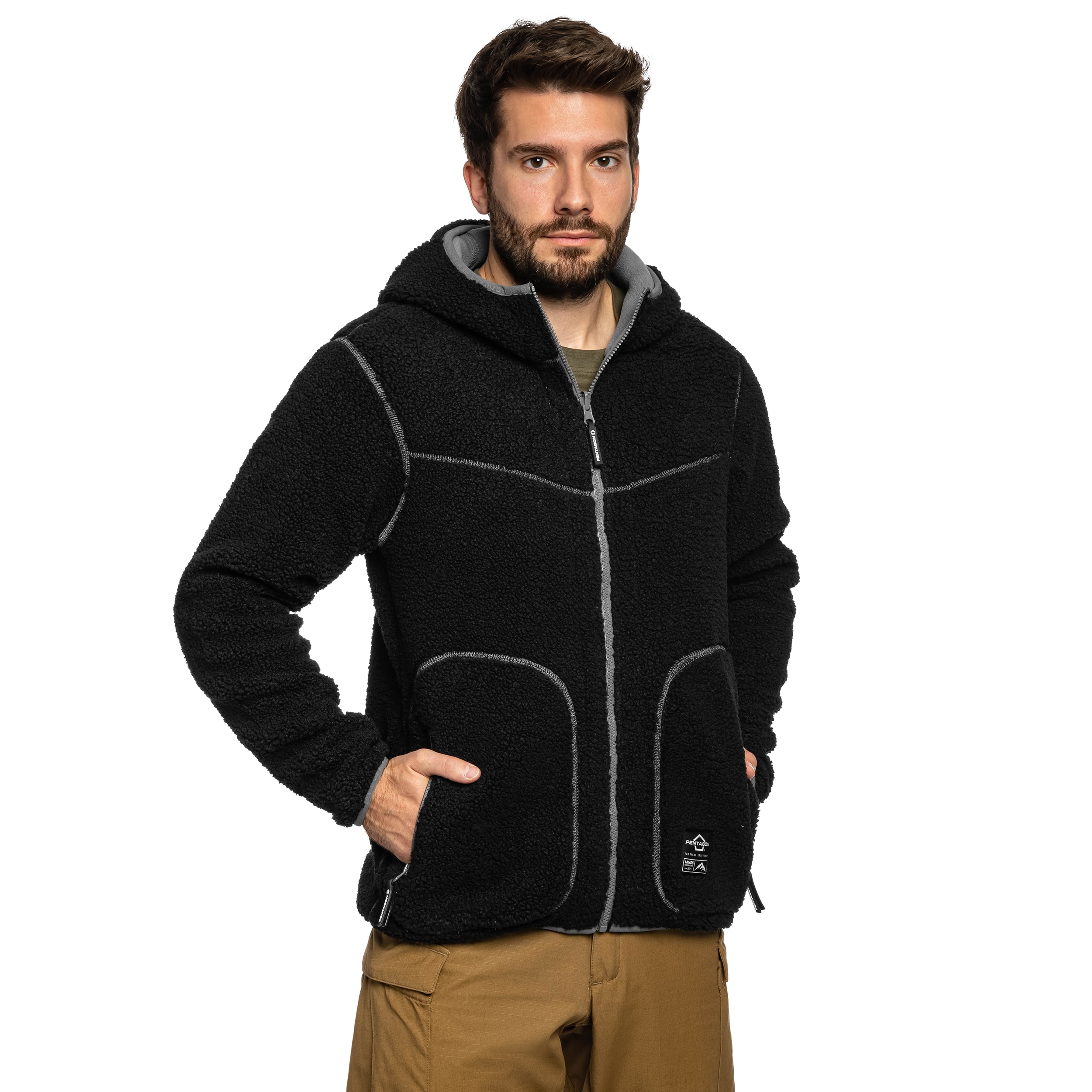 Polar Pentagon Sherpa Ianos - Black/Wolf Grey