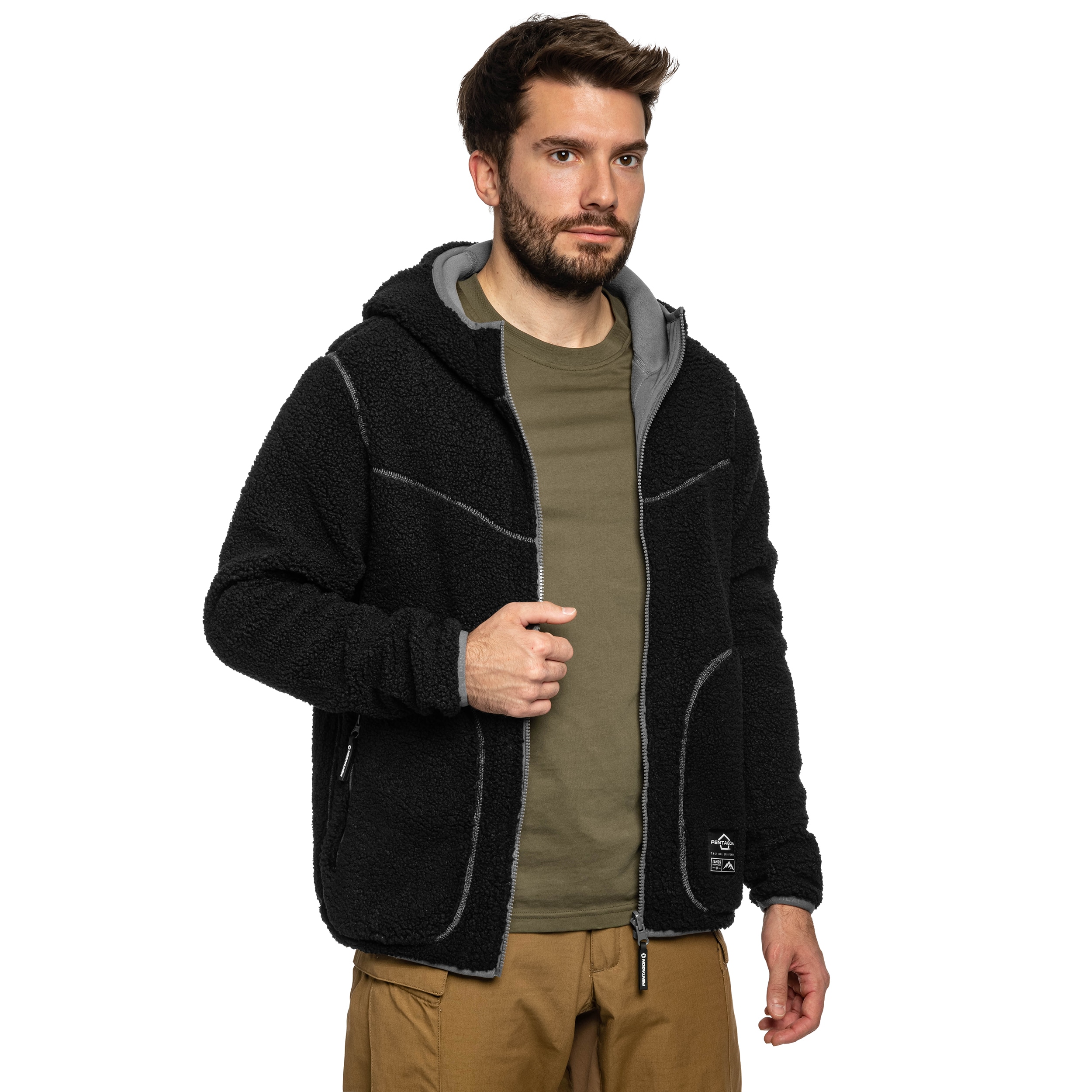 Polar Pentagon Sherpa Ianos - Black/Wolf Grey