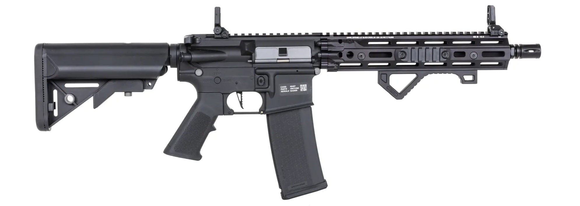 Karabinek szturmowy AEG Specna Arms Daniel Defense RIS III SA-C27 CORE HAL ETU Gen.2 - Black