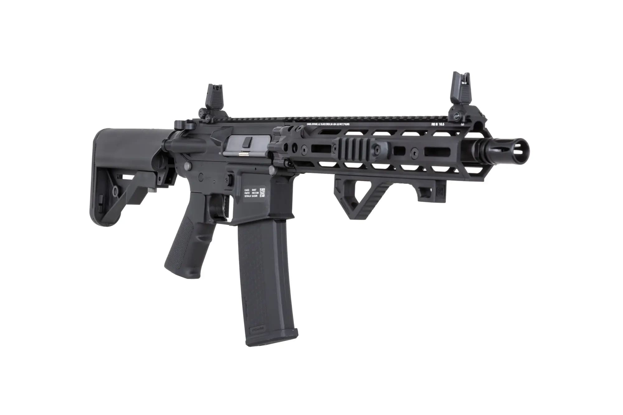 Karabinek szturmowy AEG Specna Arms Daniel Defense RIS III SA-C27 CORE HAL ETU Gen.2 - Black