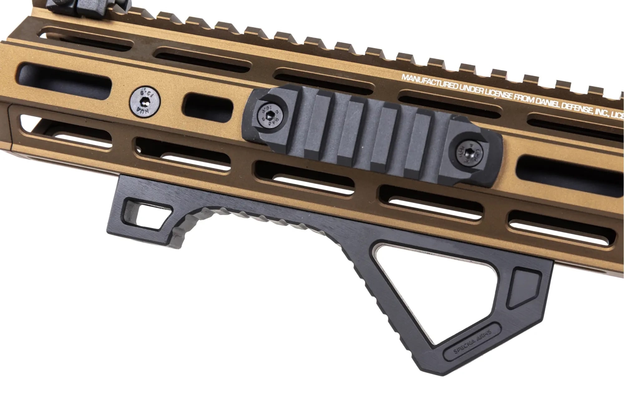 Karabinek szturmowy AEG Specna Arms Daniel Defense RIS III SA-C27 CORE HAL ETU Gen.2 - Chaos Bronze